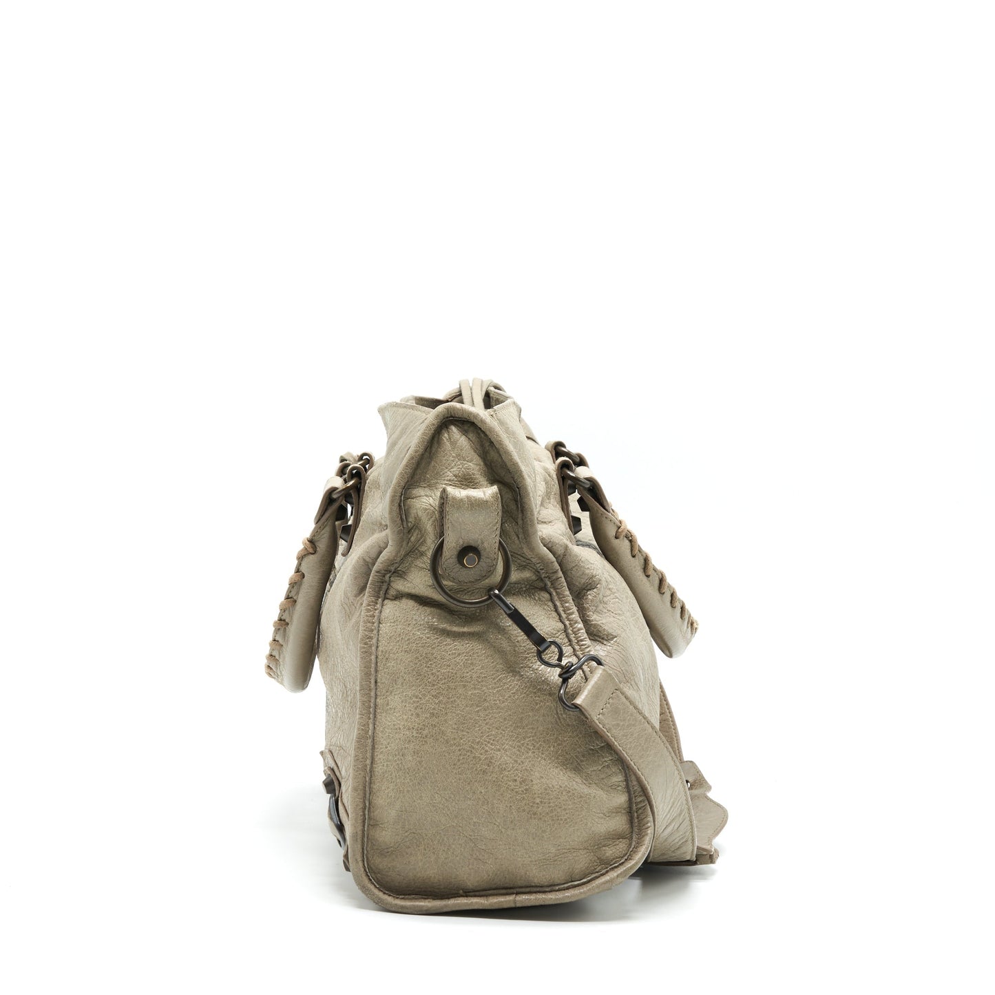 Balenciaga Classic City Purse Grey