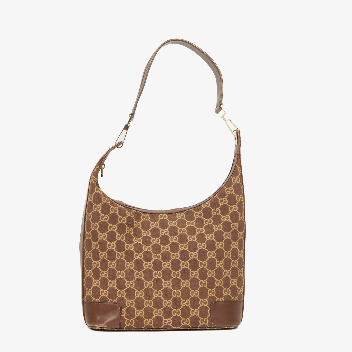 Gucci GG Canvas Hobo Shoulder Bag
