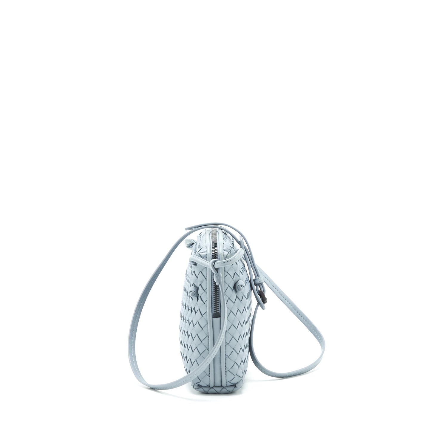 bottega Veneta Crossbody Purse light blue