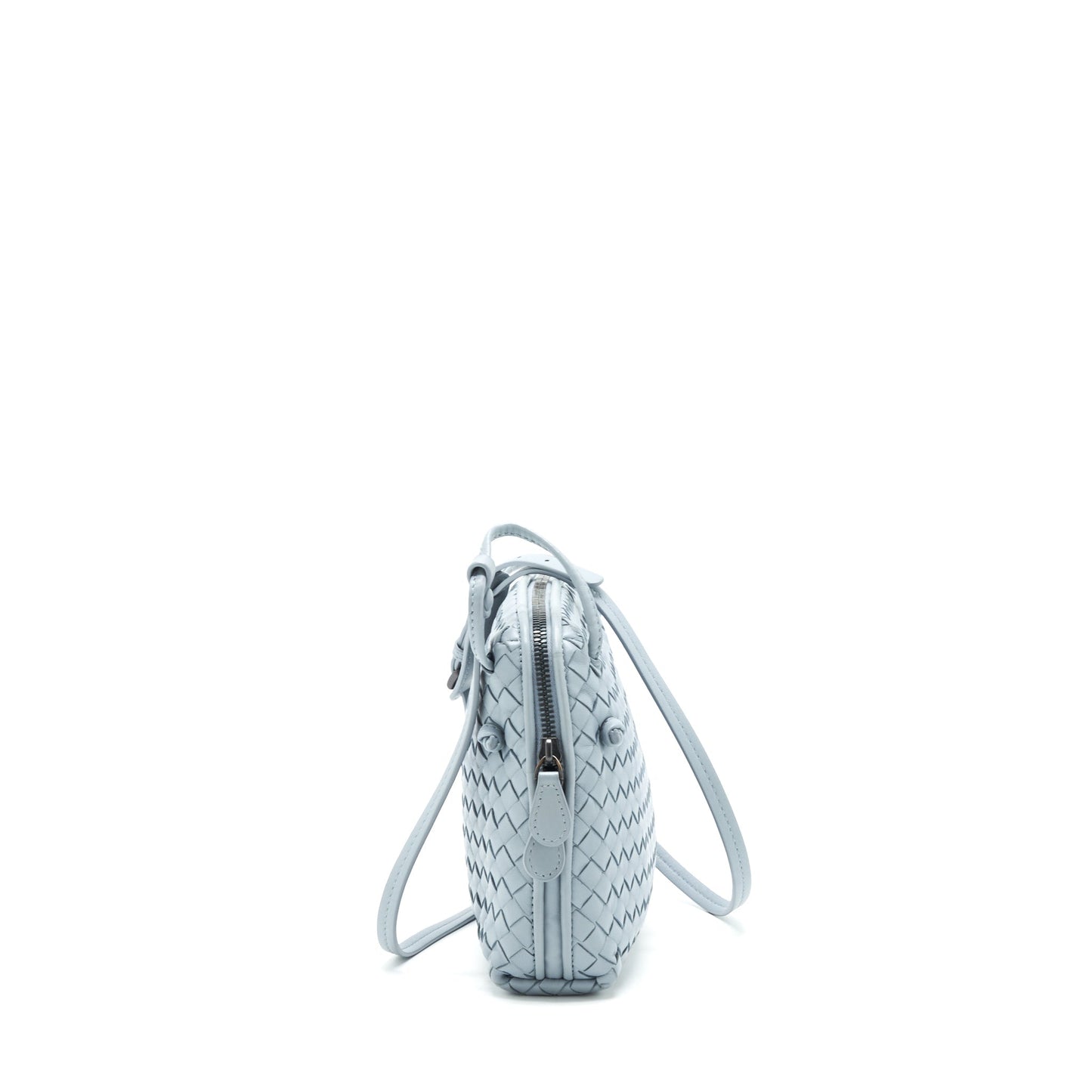 bottega Veneta Crossbody Purse light blue