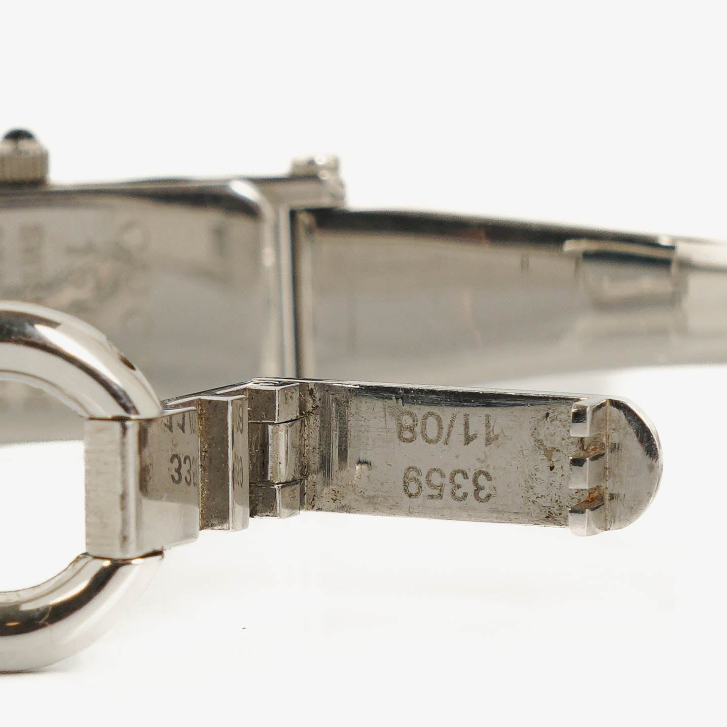 Gucci 1500L Rectangular Stainless Steel Watch
