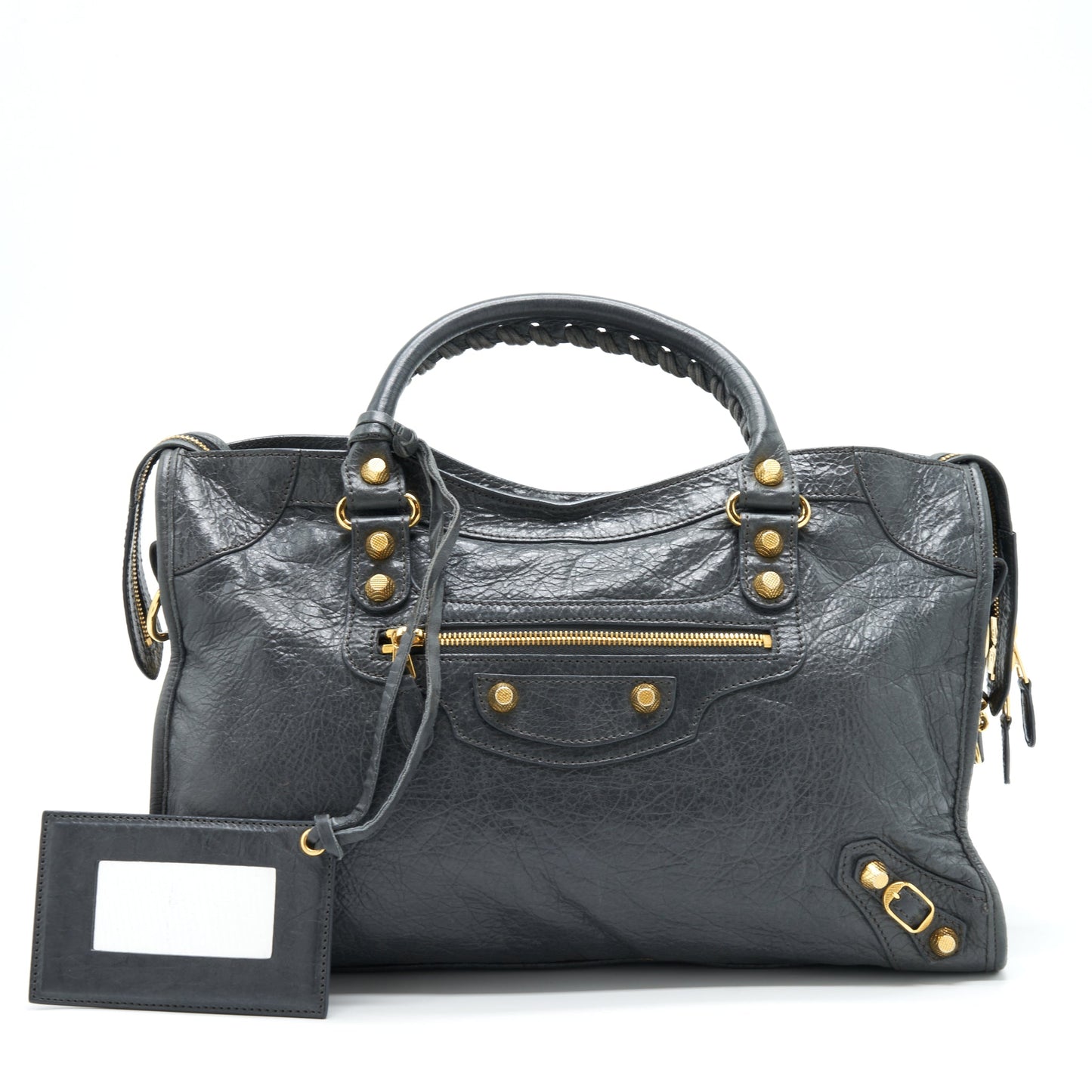 Balenciaga Classic City Purse Grey
