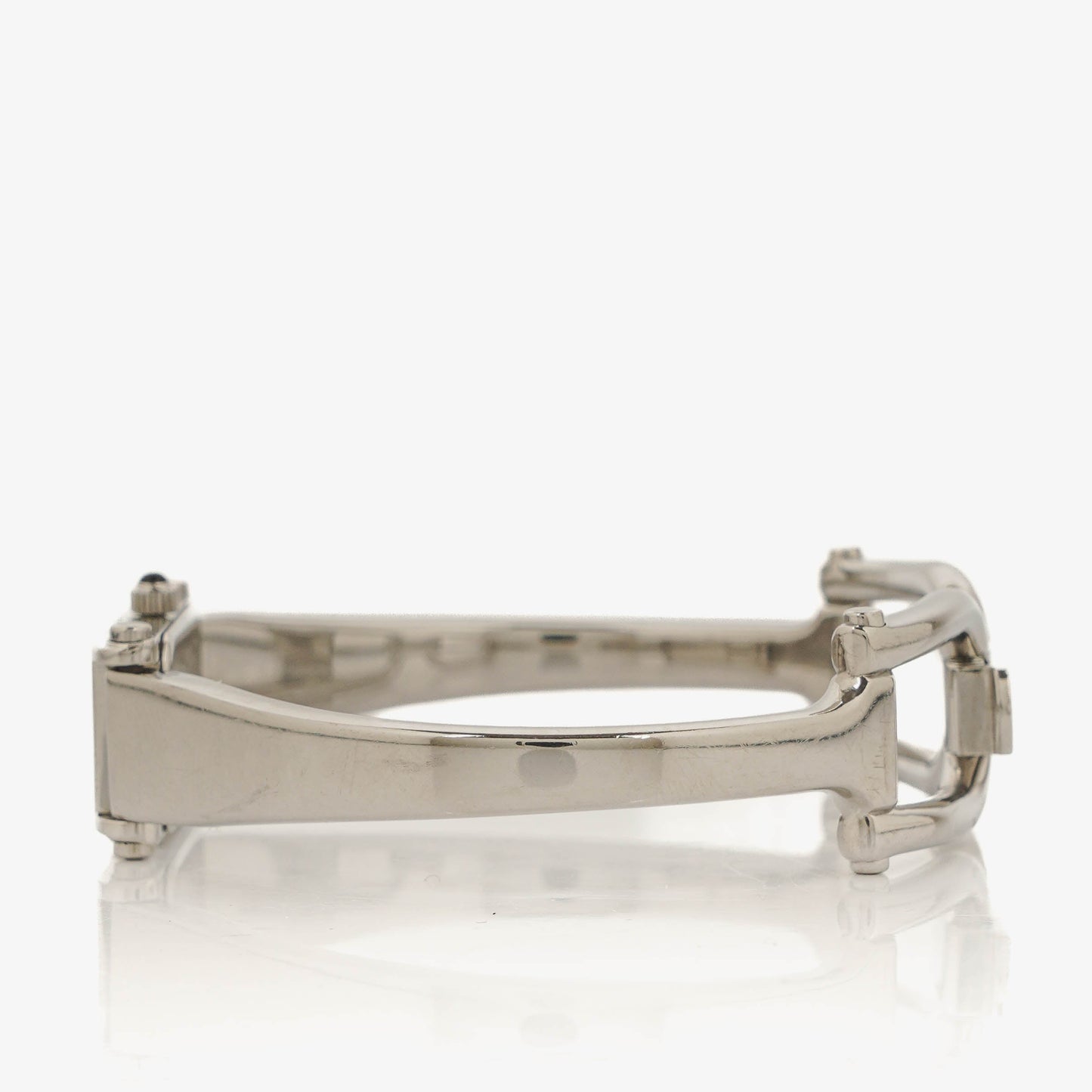 Gucci 1500L Rectangular Stainless Steel Watch