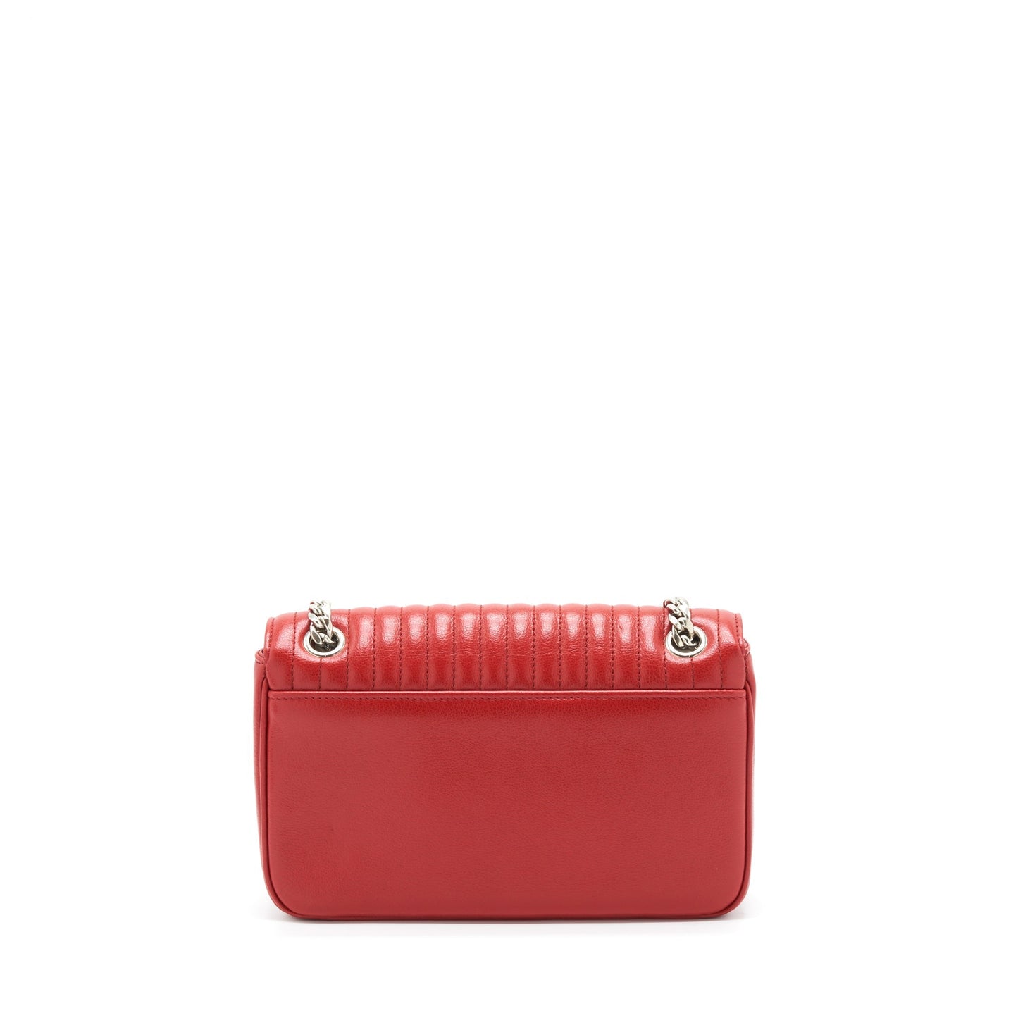 Prada GlacÃ© Crossbody Bag Calfskin Red SHW