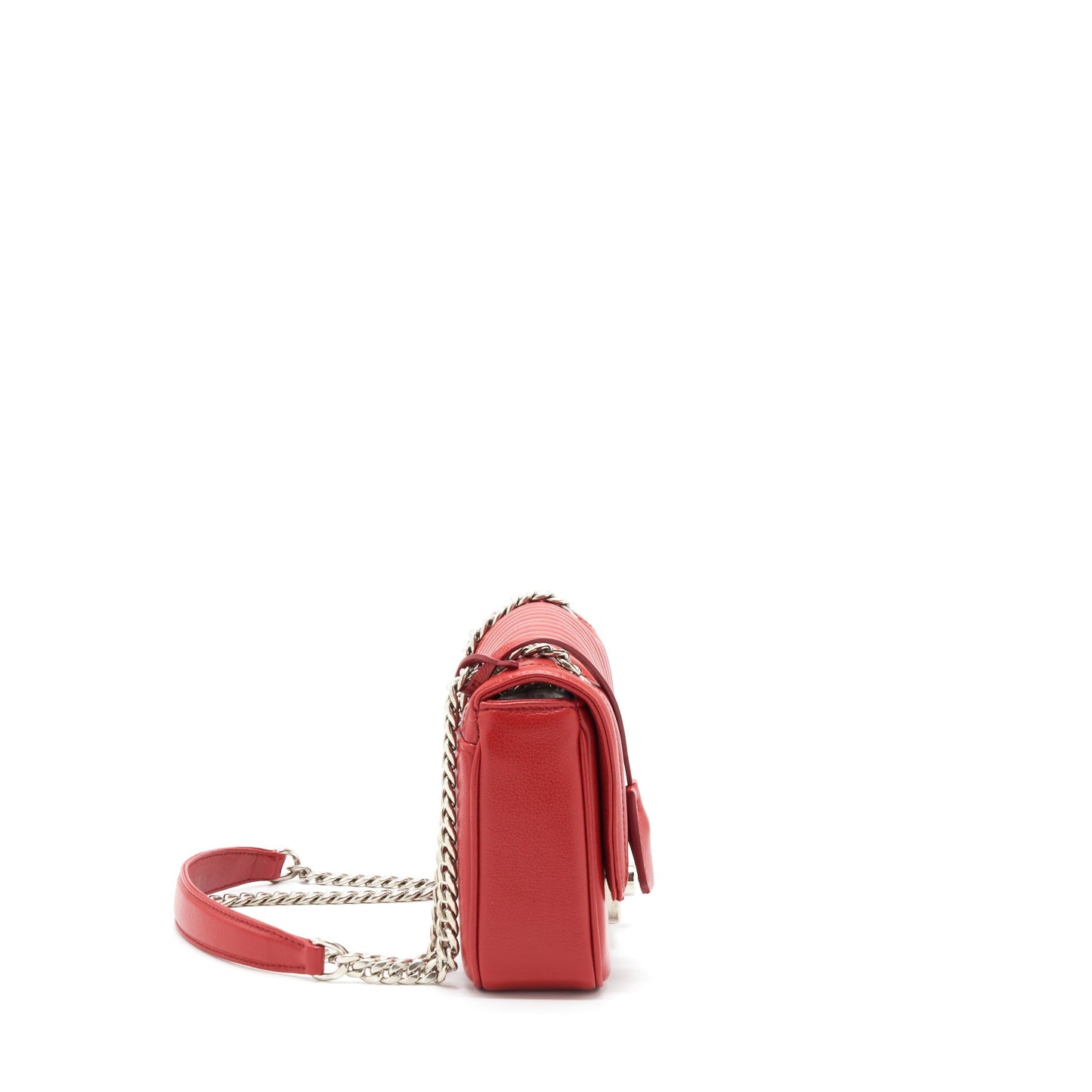 Prada GlacÃ© Crossbody Bag Calfskin Red SHW