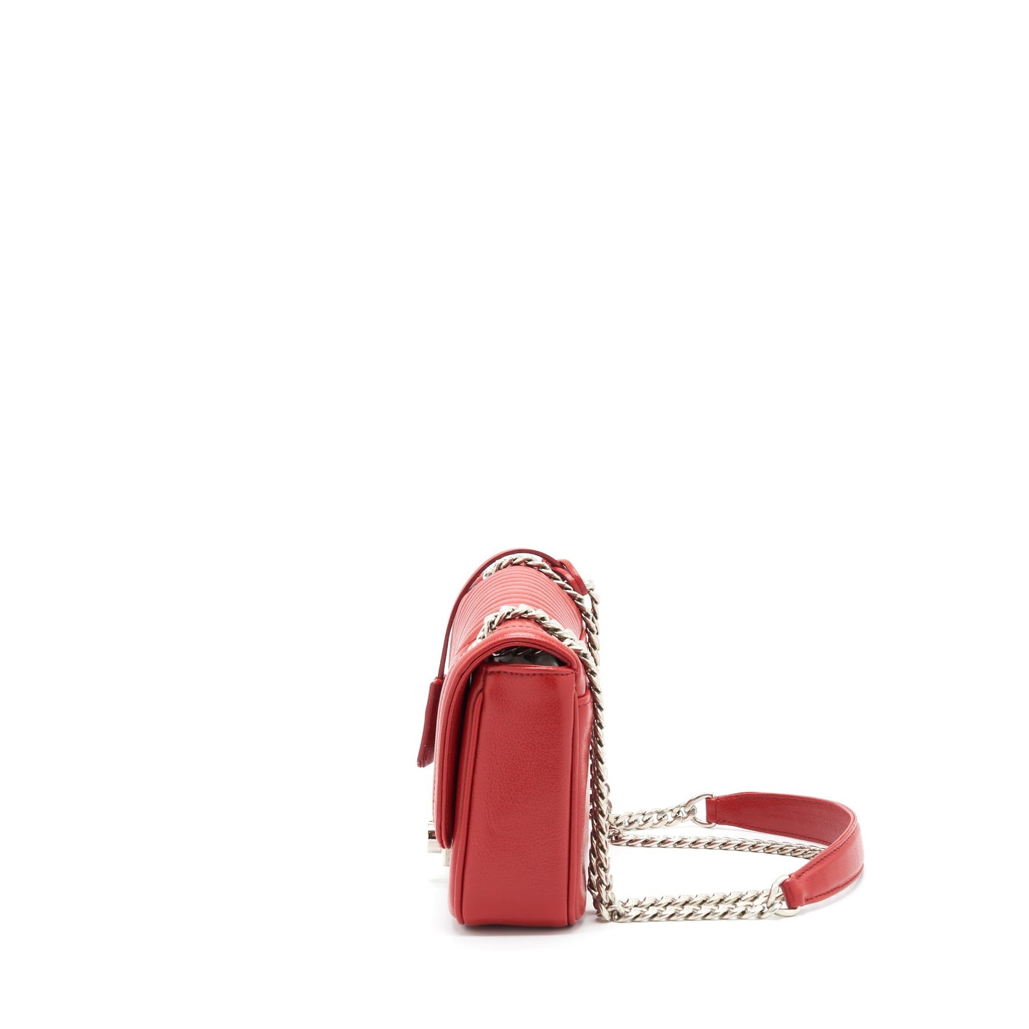 Prada GlacÃ© Crossbody Bag Calfskin Red SHW