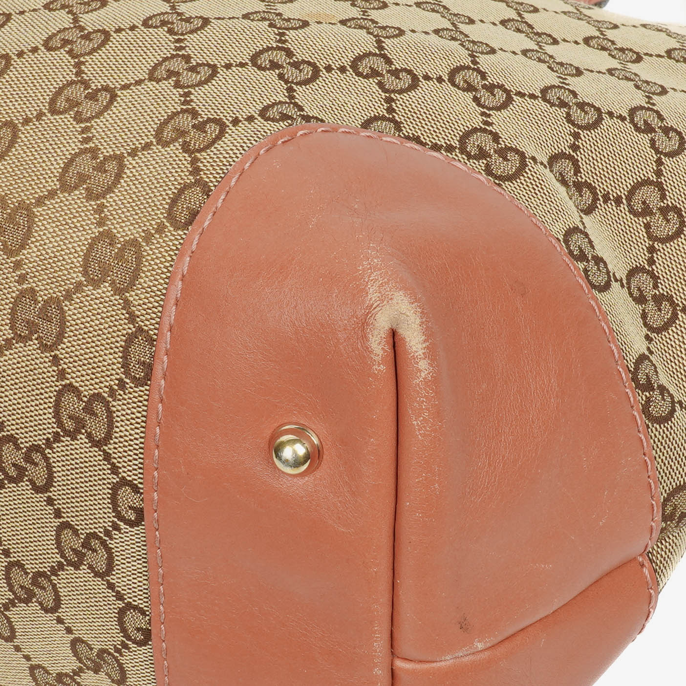 Gucci GG Canvas Heart Bit Tote Bag