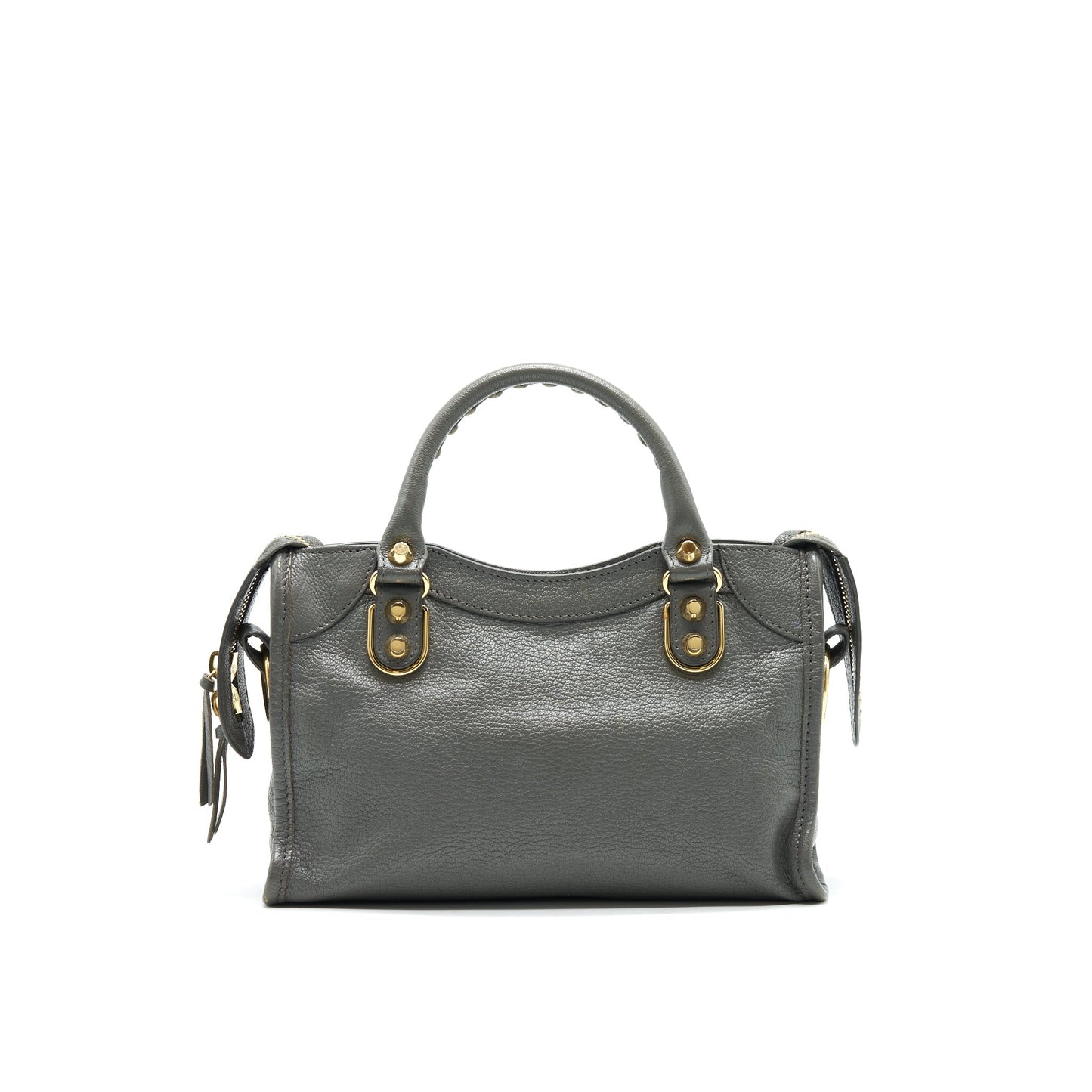 Balenciaga Mini City Purse Grey with