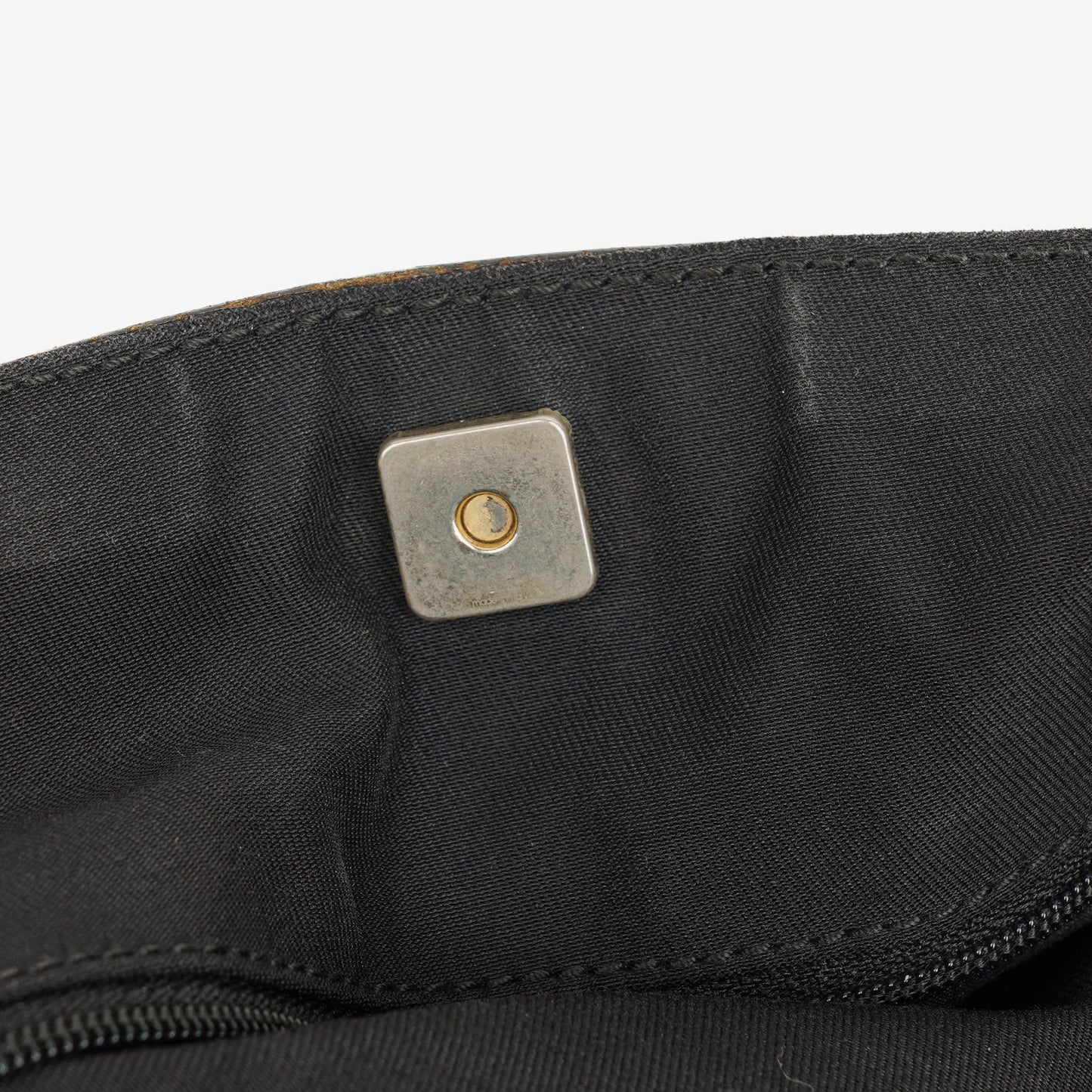 Gucc Monogram GG Canvas Black Abbey Tote Bag