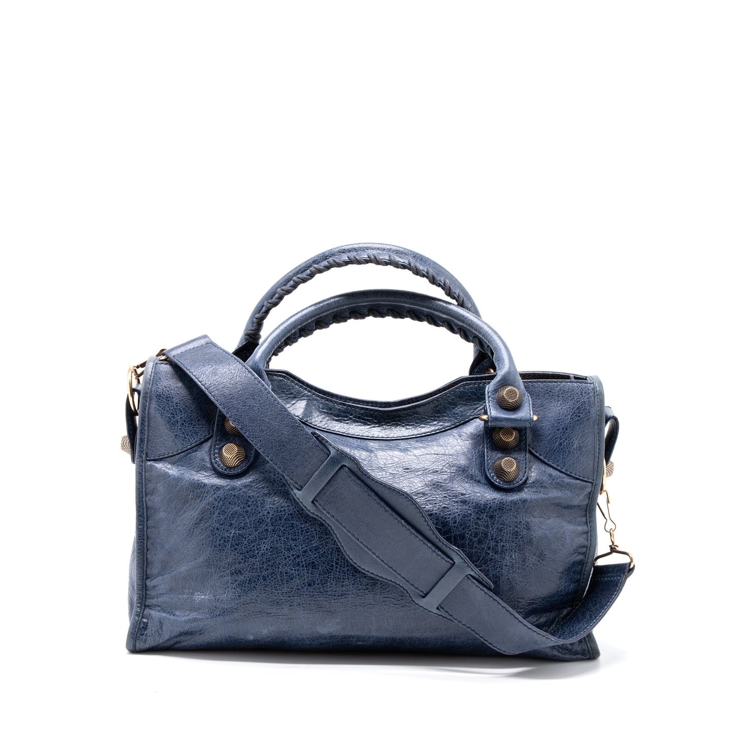 Balenciaga Giant City Purse Dark Blue
