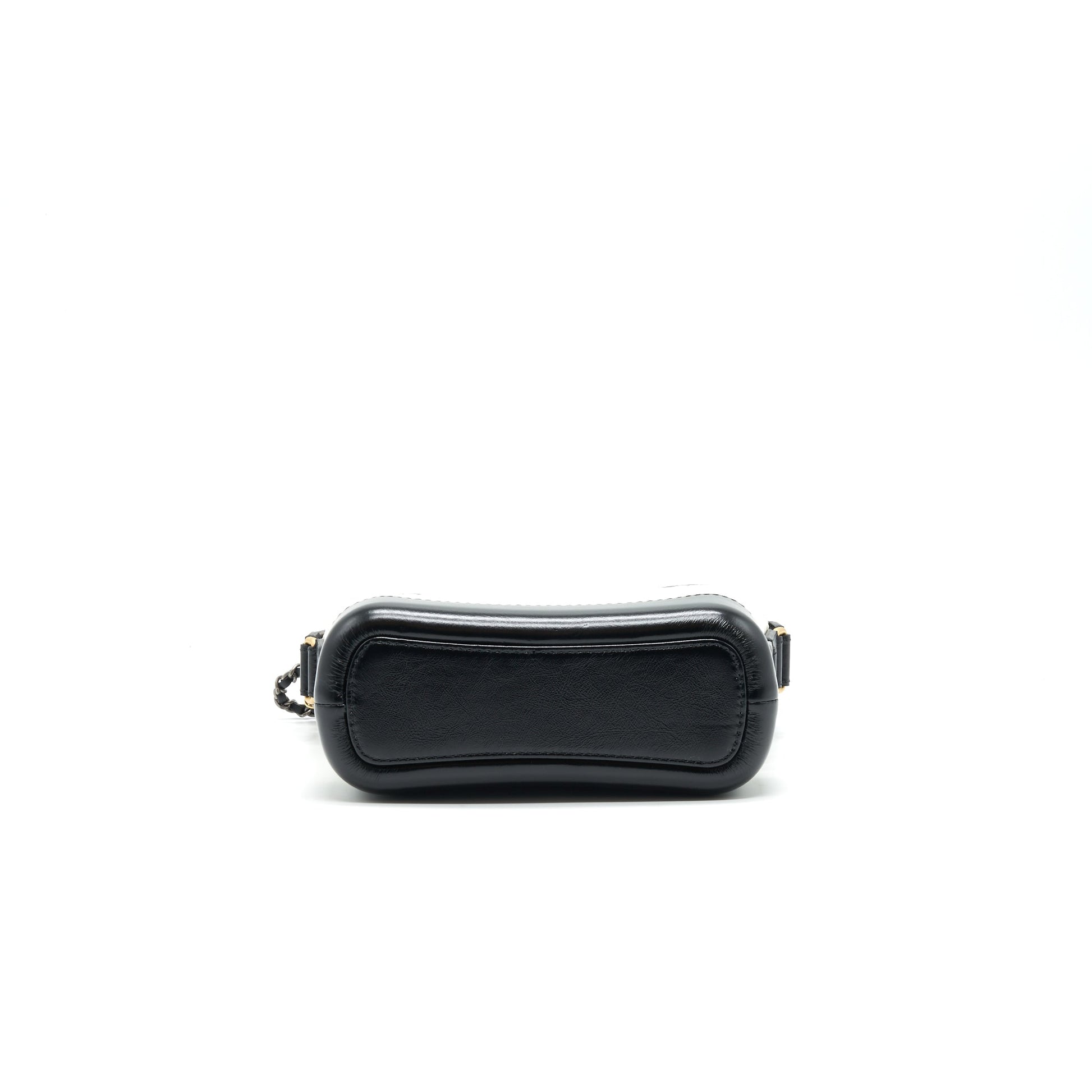 CHANEL SMALL GABRIELLE HOBO BAG WHITE/ BLACK