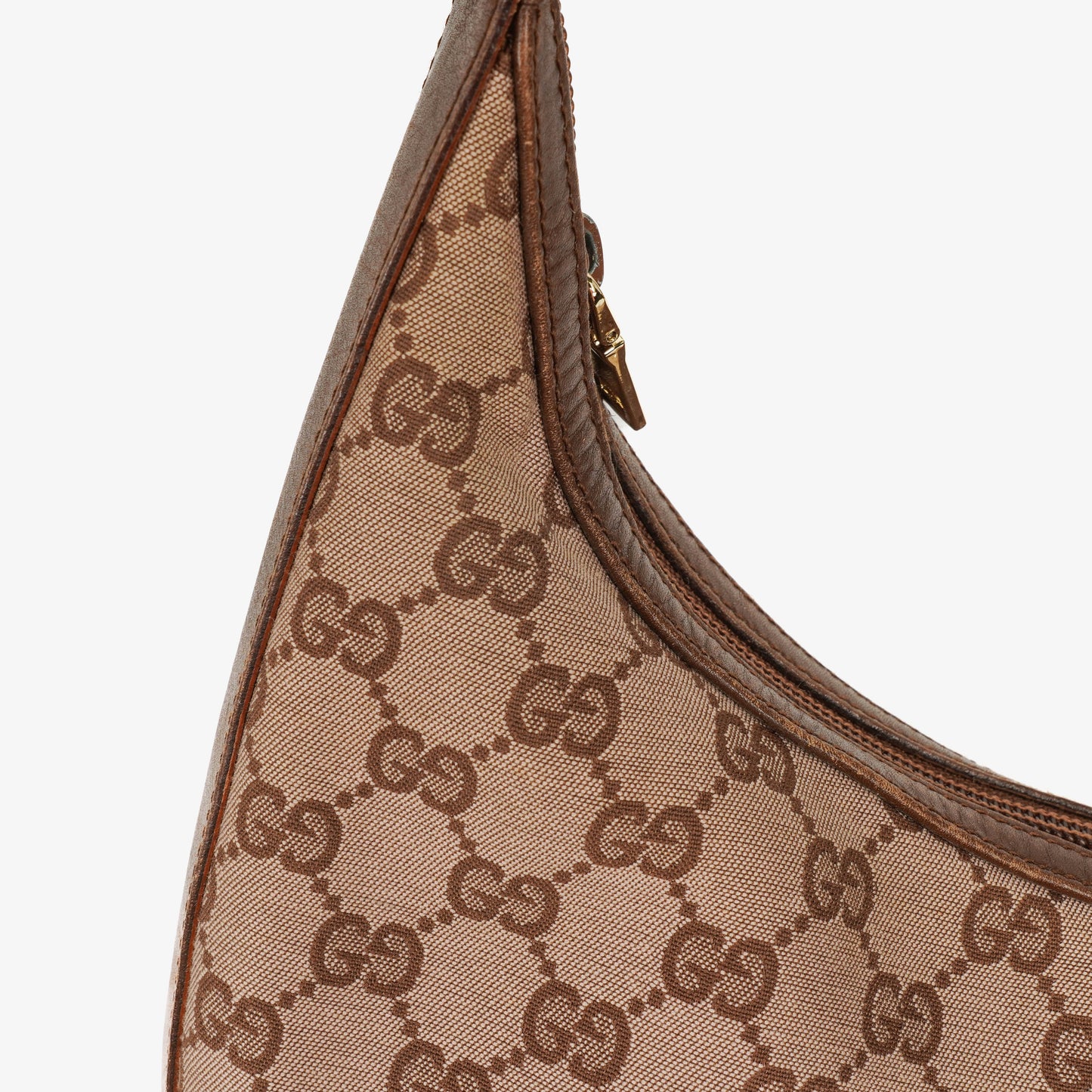 Gucci GG Canvas Hobo Shoulder Bag