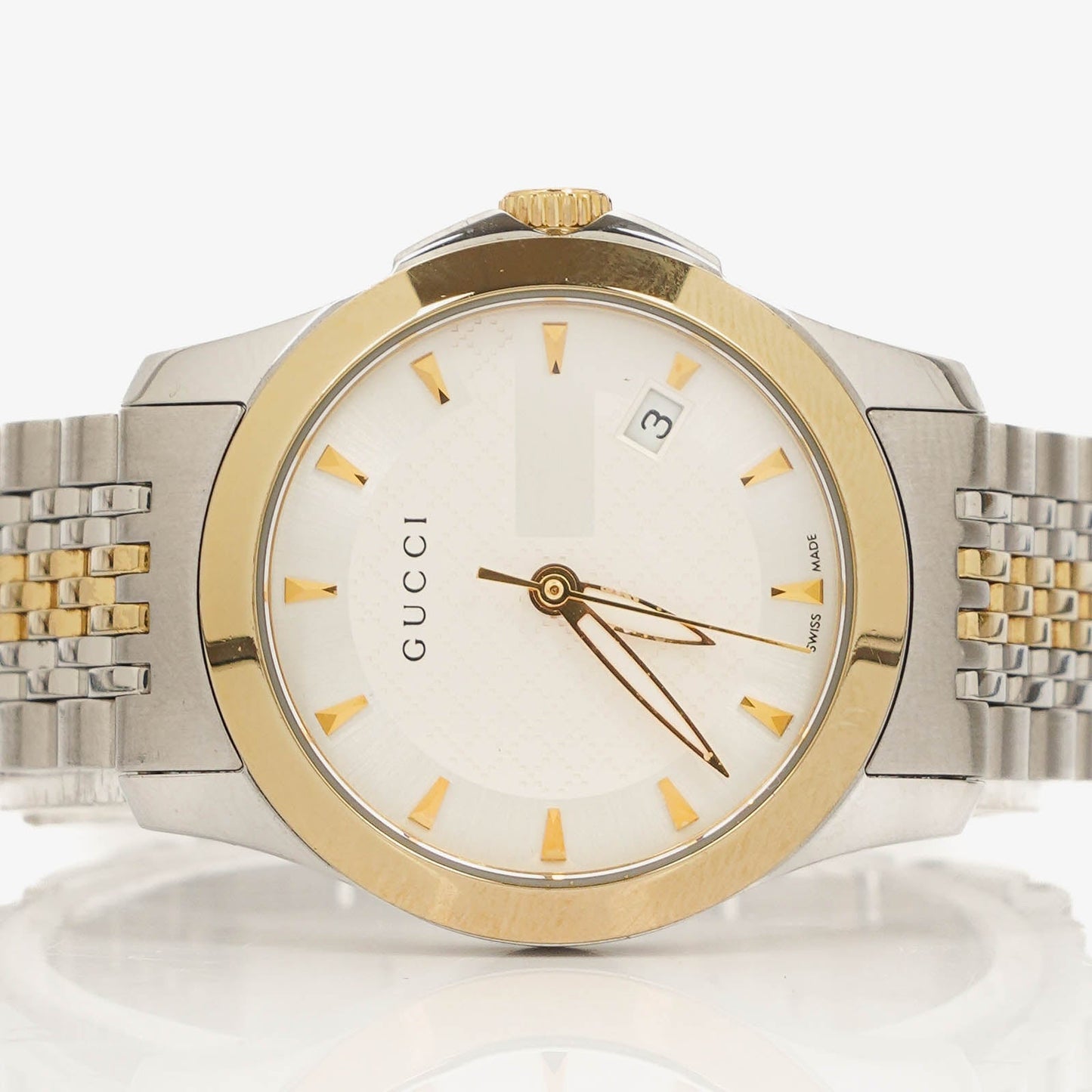 Gucci G-Timeless Two-Tone Stainless Steel Watch
