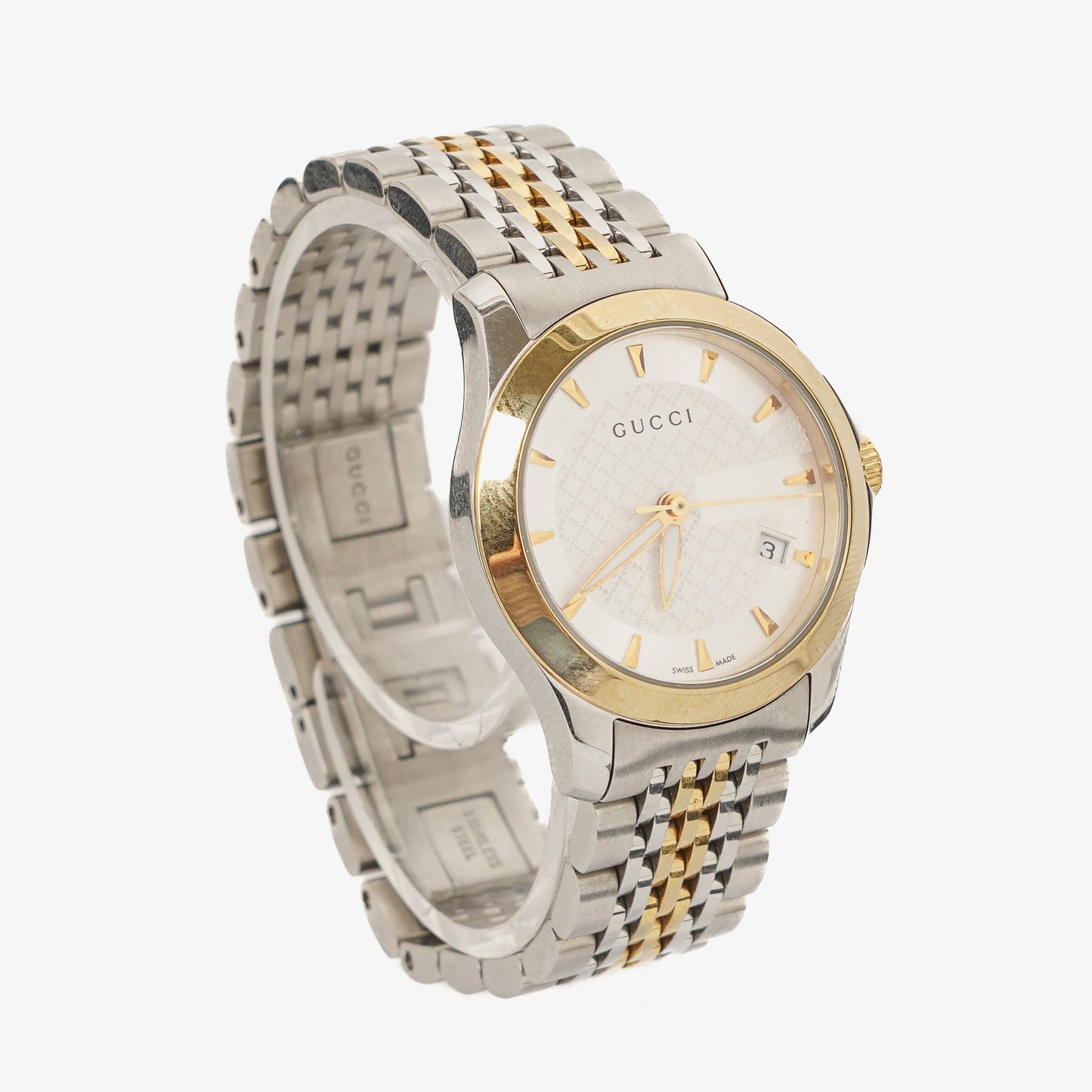 Gucci G-Timeless Two-Tone Stainless Steel Watch