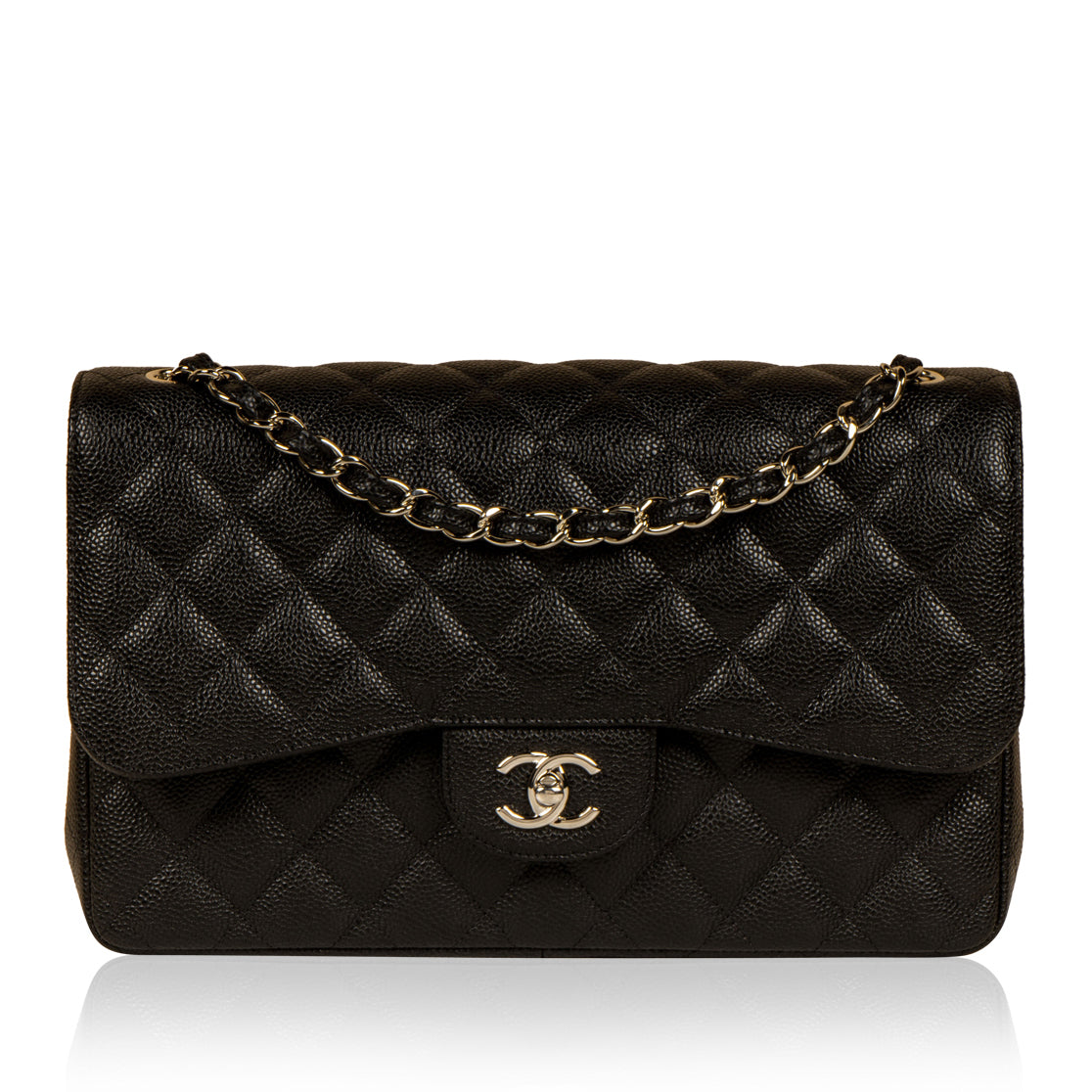 Chanel Classic Flap Bag - Jumbo - SHW