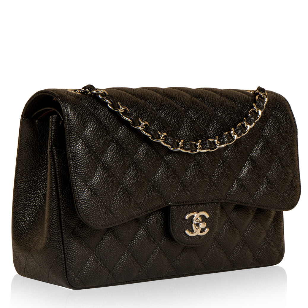 Chanel Classic Flap Bag - Jumbo - SHW