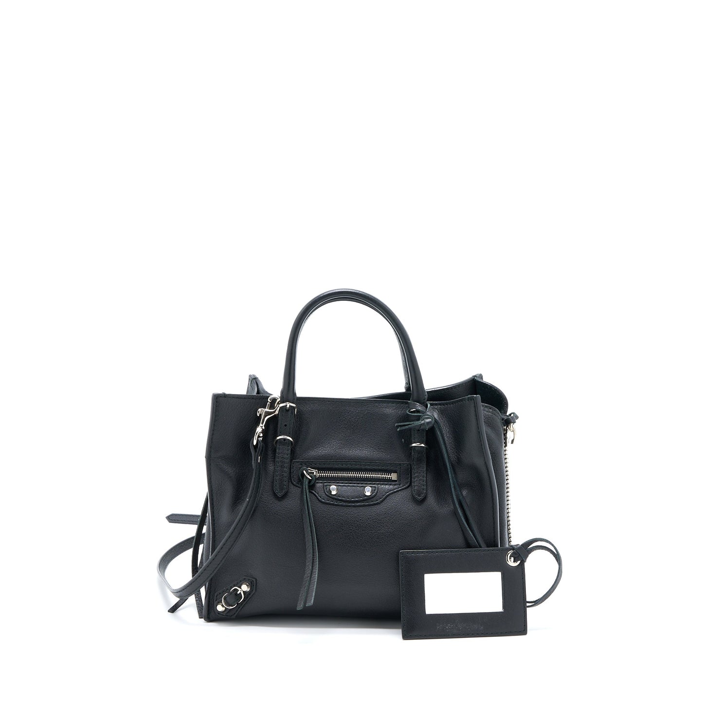 Balenciaga Papier Mini Tote Purse Black