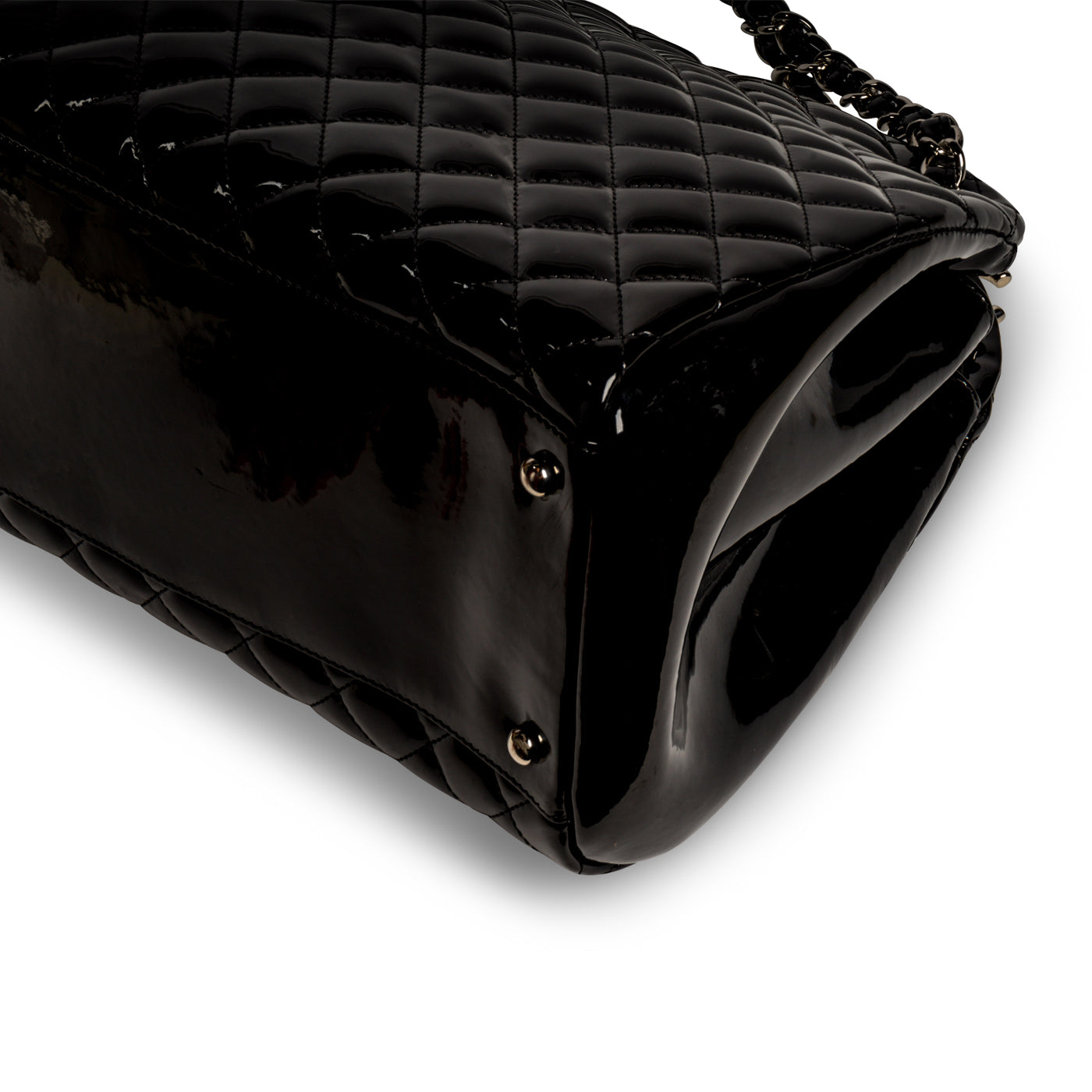 Chanel Mademoiselle Patent Shoulder Bag