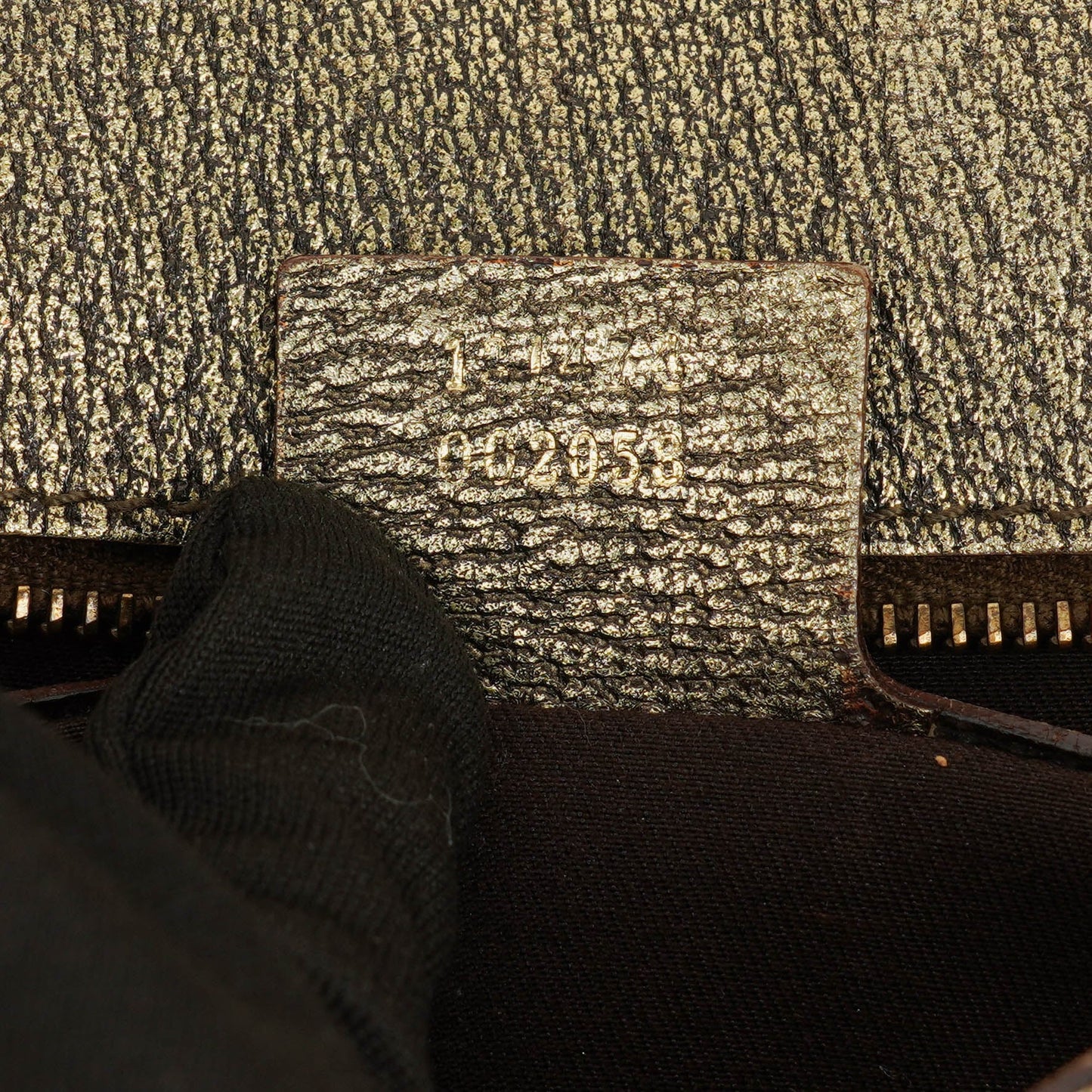 Gucci Beige/Metalic GG Canvas Horsebit Shoulder Bag