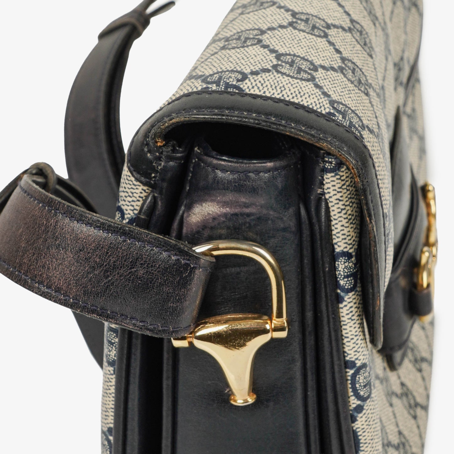 Gucci Horsebit 1955 GG Supreme Canvas Bag