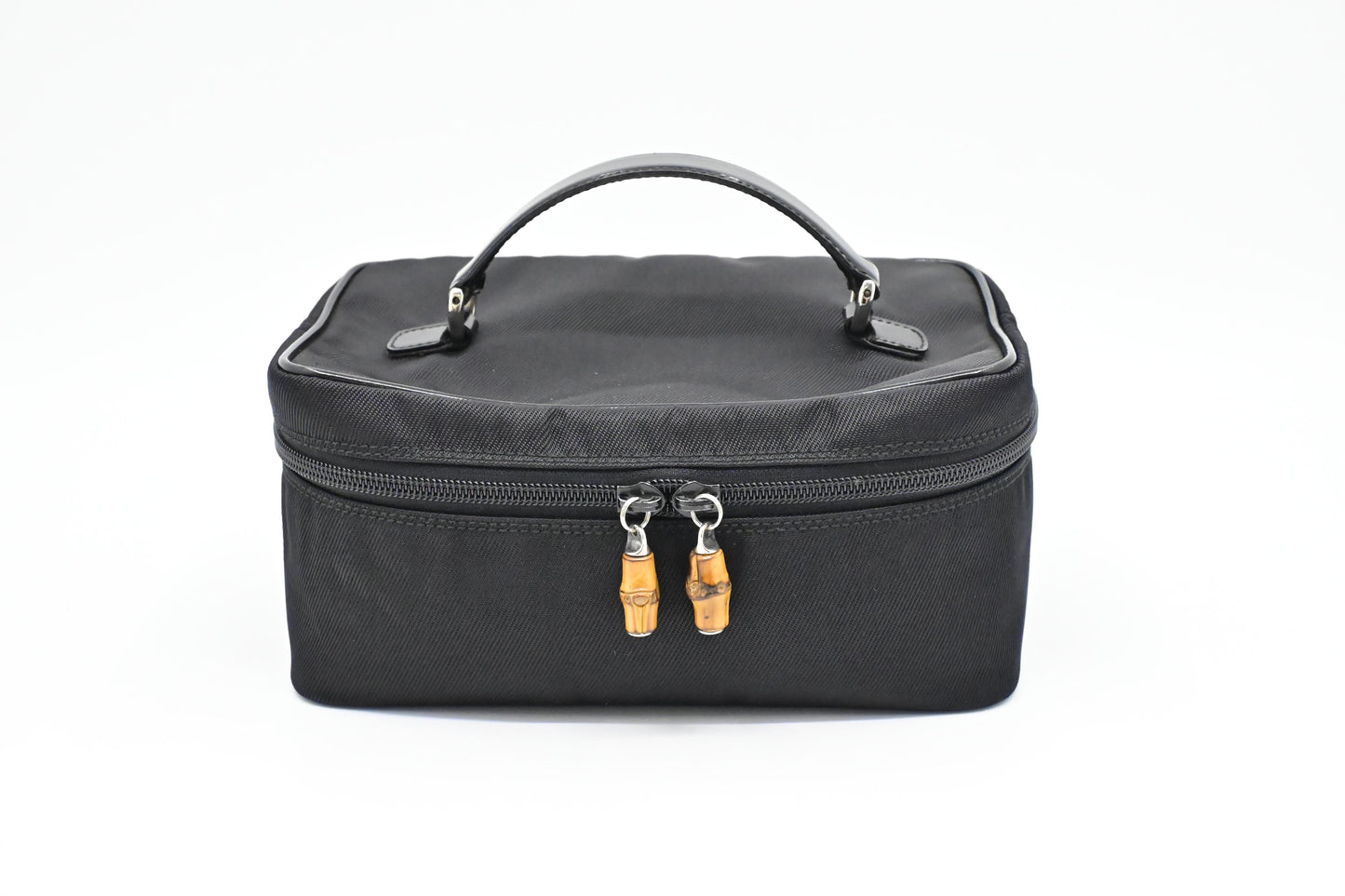 Gucci Vanity Pouch in Black Canvas