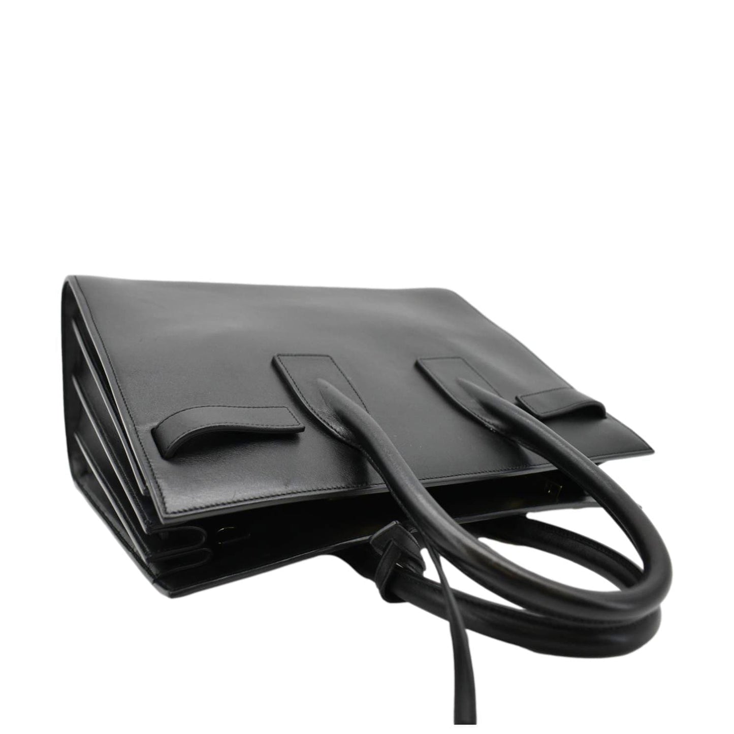 Saint Laurent Sac De Jour Small Leather Shoulder Bag Black