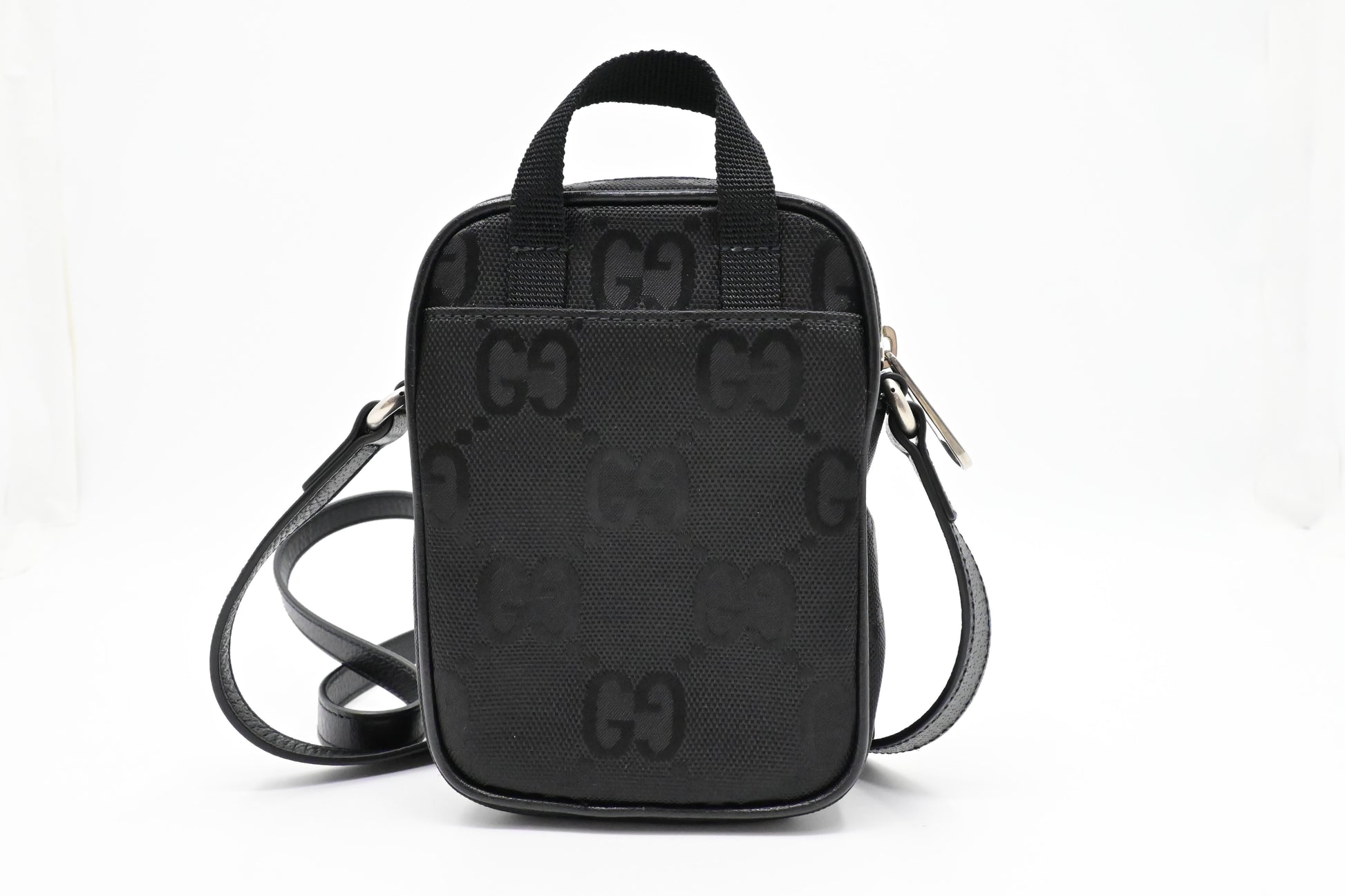 Gucci Off The Grid Mini Crossbody in Black Econyl Canvas