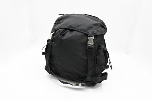 Prada Medium Hiking Backpack in Black Nylon