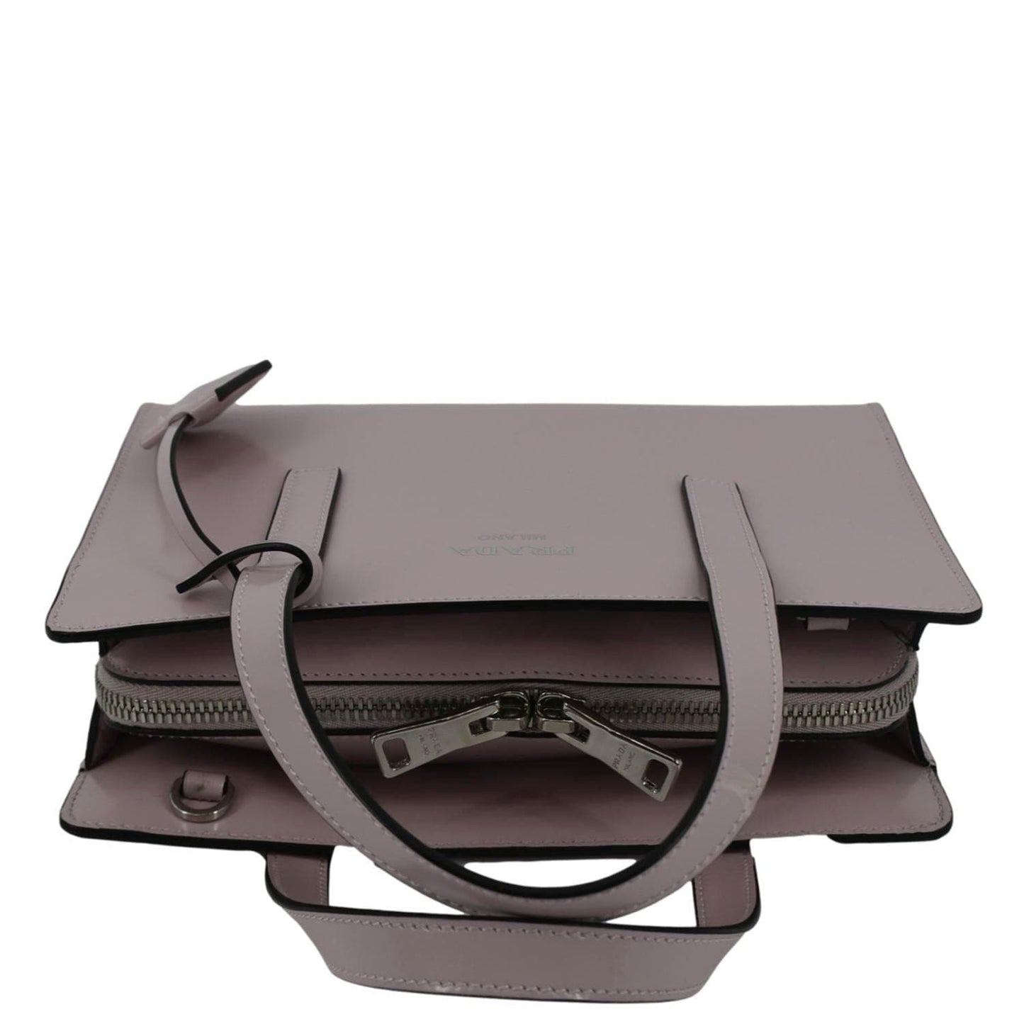 PRADA Re-Edition 1995 Brushed Leather Shoulder Bag Light Pink