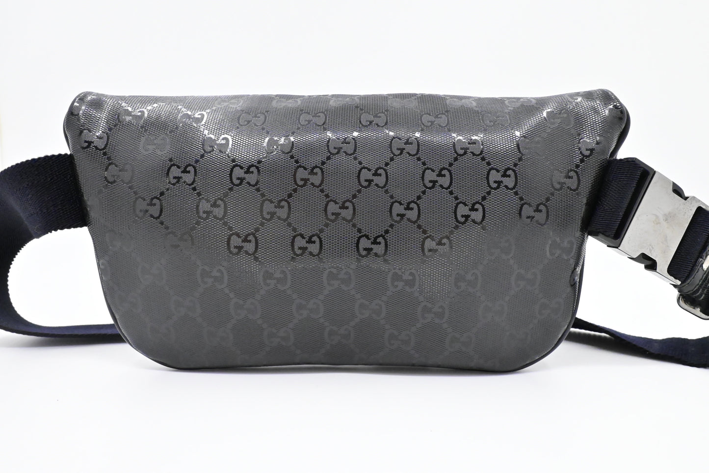 Gucci Bumbag in Black Imprime Canvas