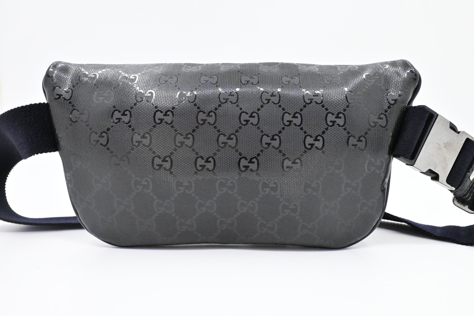 Gucci Bumbag in Black Imprime Canvas