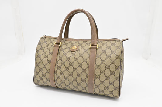 Gucci Boston Bag in GG Supreme Canvas