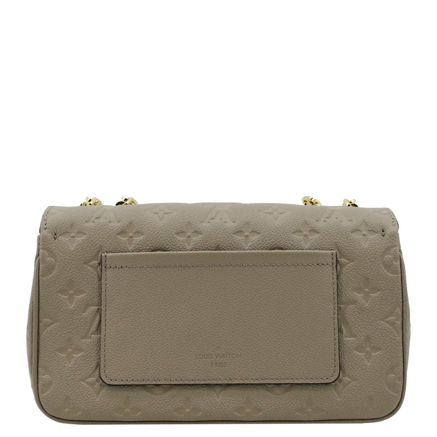 LOUIS VUITTON Marceau PM Monogram Empreinte Leather Shoulder Bag Turtledove