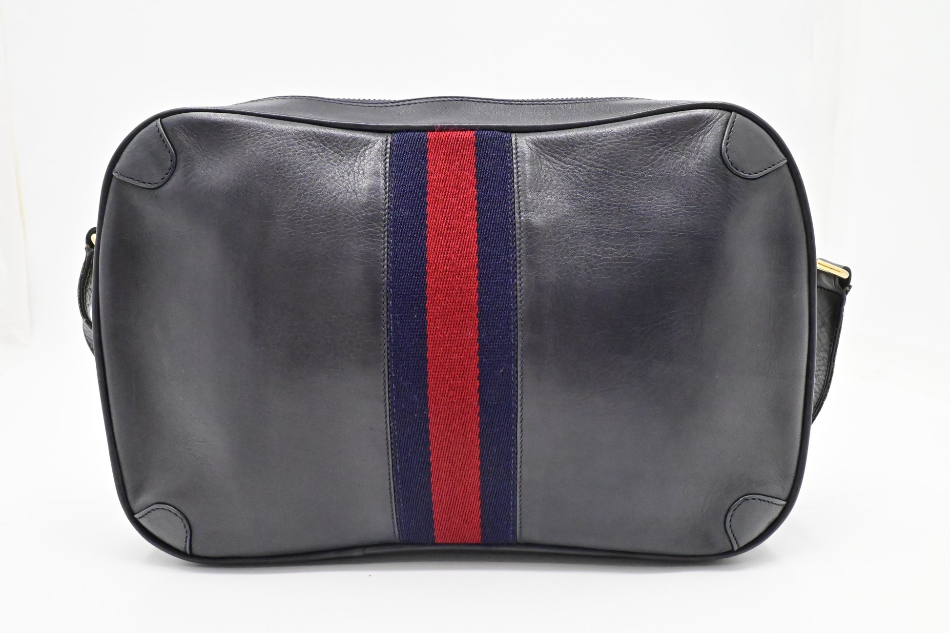 Gucci Crossbody in Navy Blue Leather