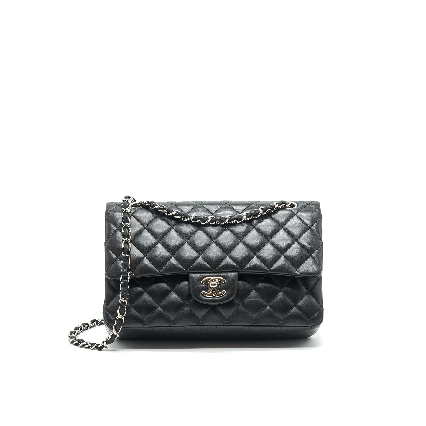 Chanel Classic Double flap Lambskin Black serial 13