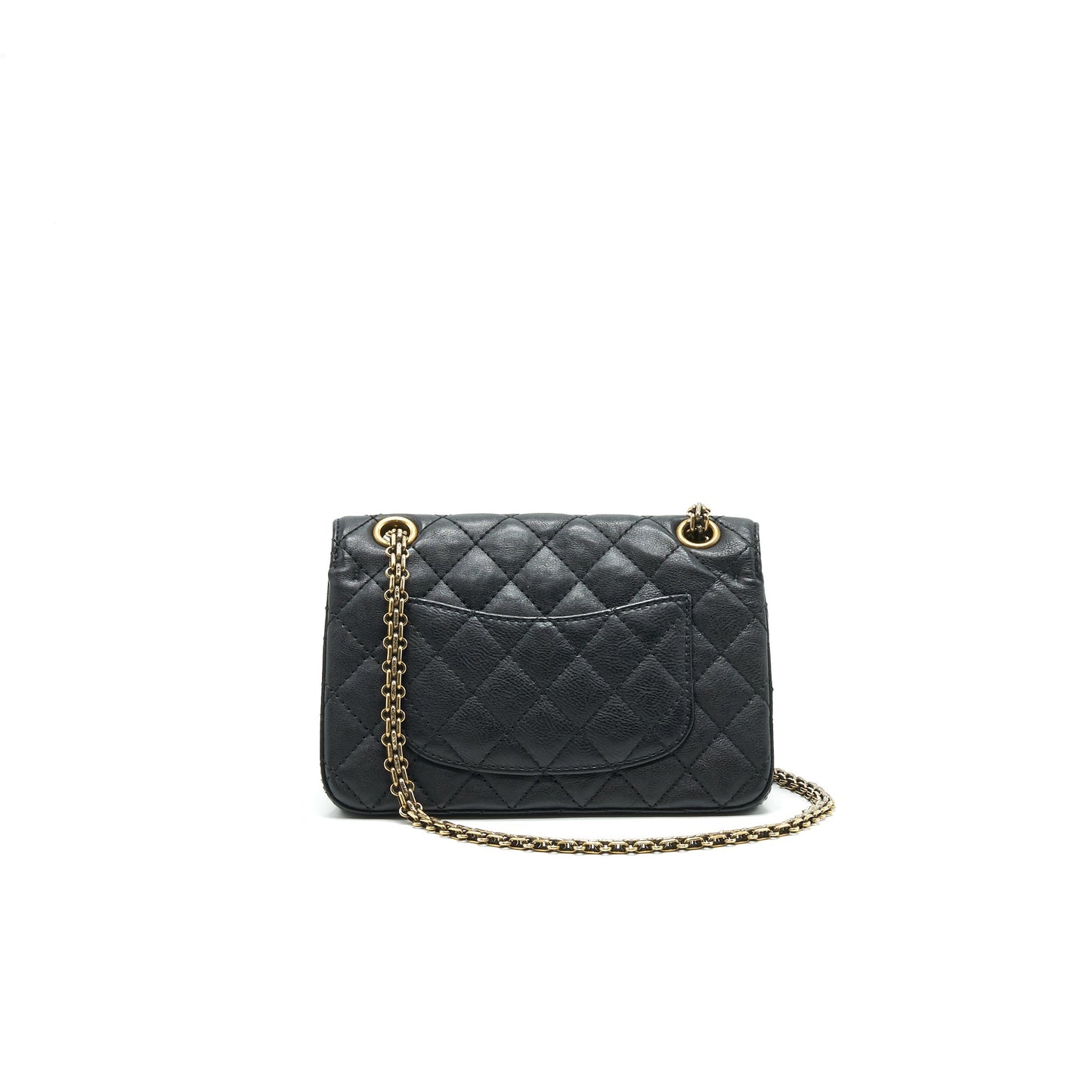 Chanel Small 2.55 Handbag Black Serial 23