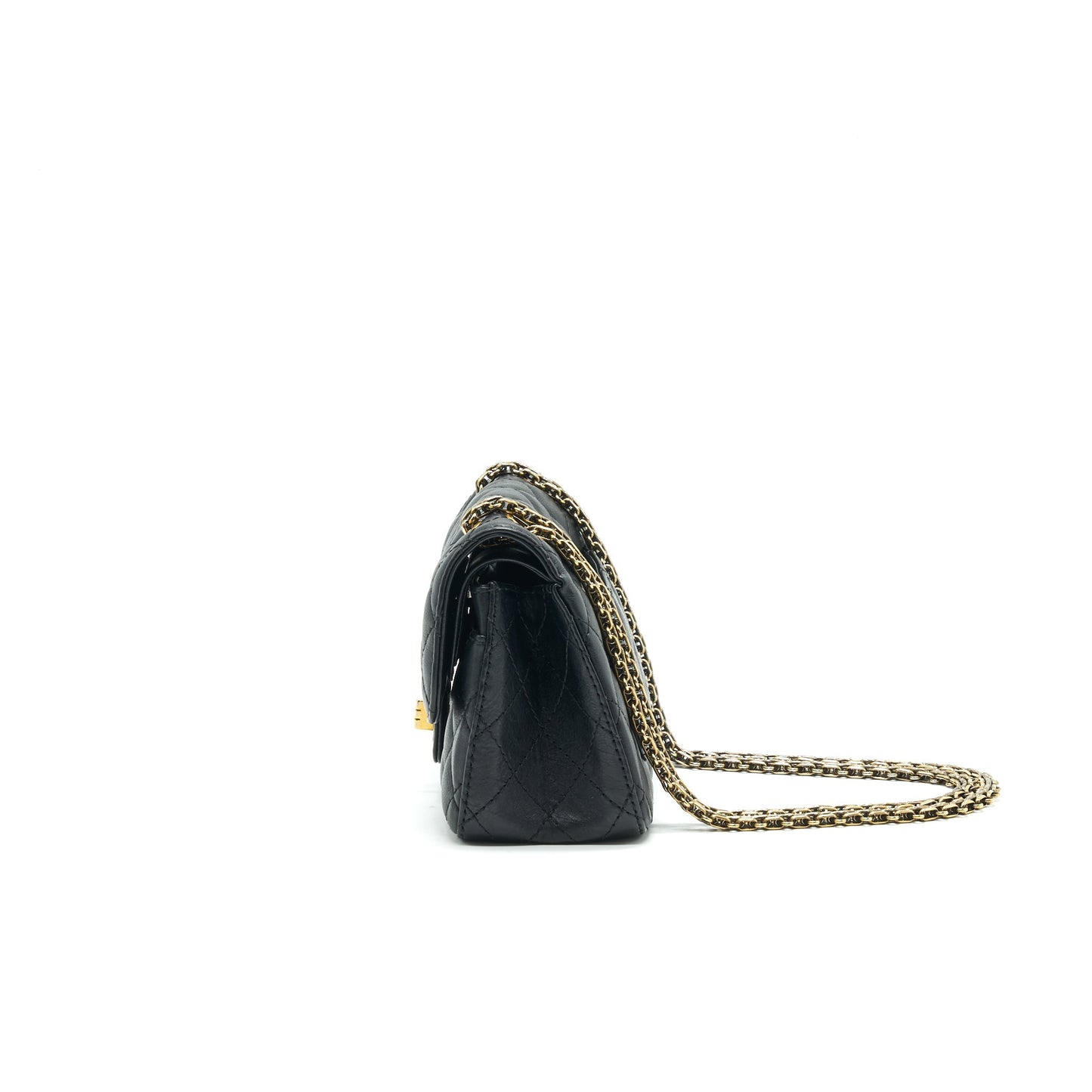 Chanel Small 2.55 Handbag Black Serial 23