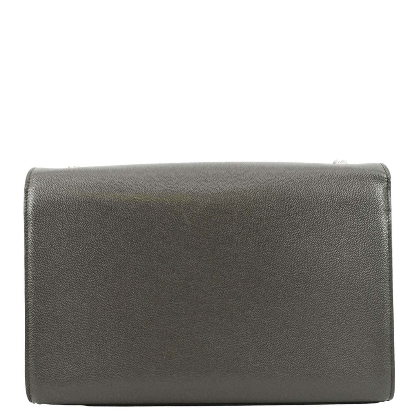 SAINT LAURENT Kate Leather Shoulder Bag Gray
