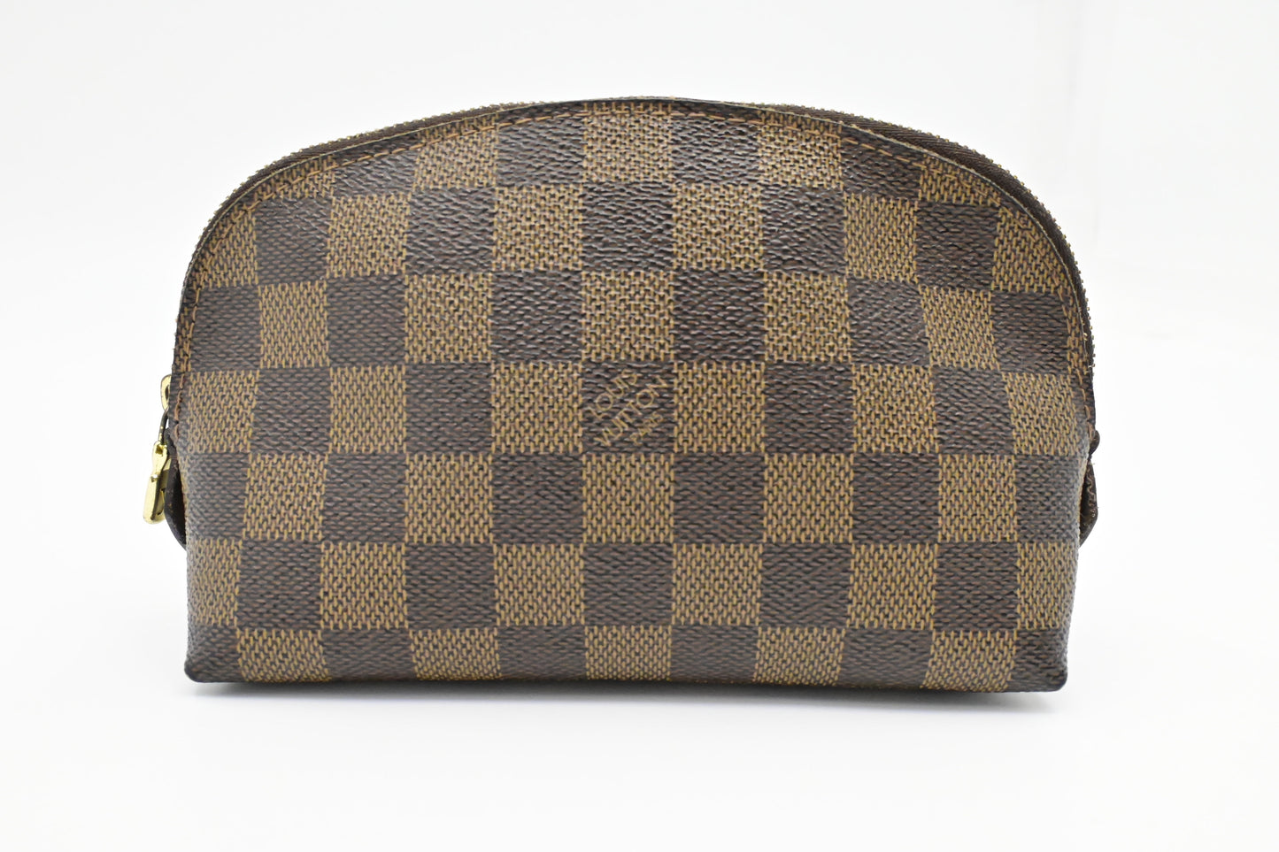 Louis Vuitton Pochette Cosmetique in Damier Ebene Canvas