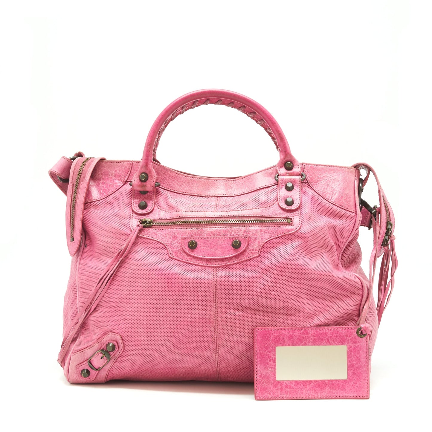 Balenciaga Large Tote Purse Pink
