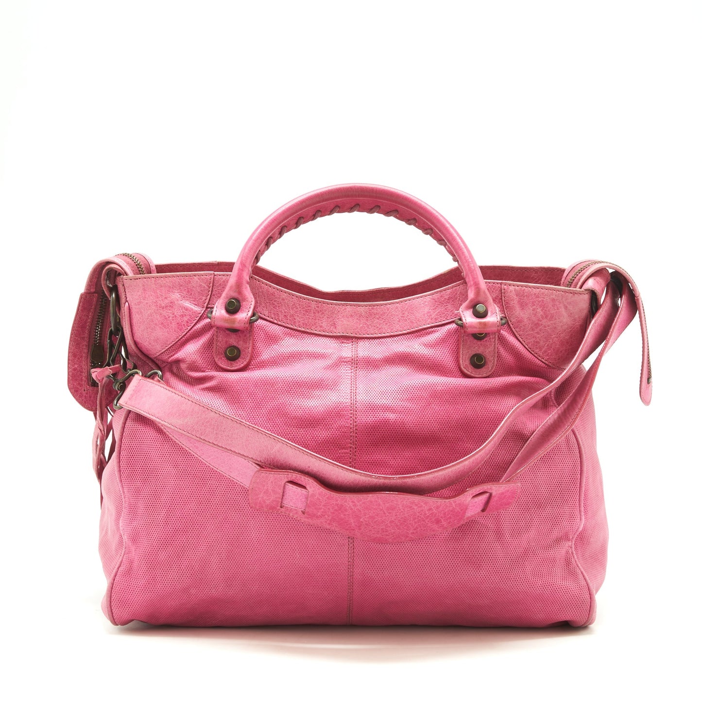 Balenciaga Large Tote Purse Pink