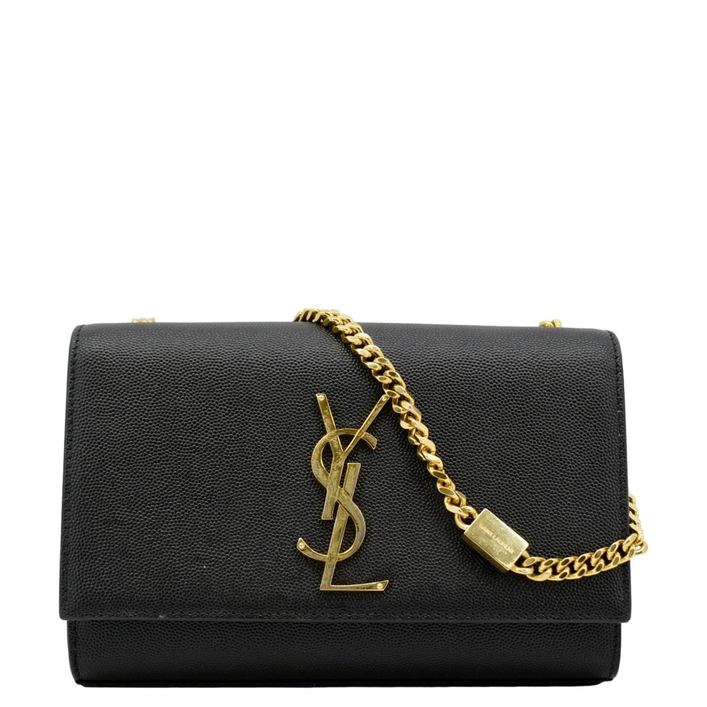 SAINT LAURENT Kate Small Leather Crossbody Bag Black