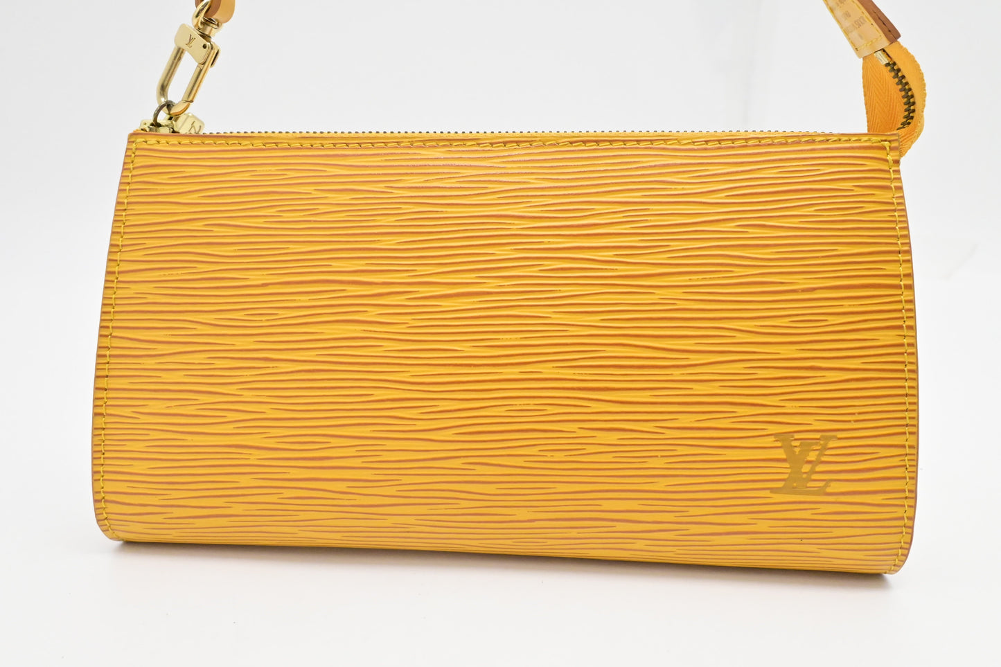 Louis Vuitton Pochette Accessoire in Yellow Epi Leather