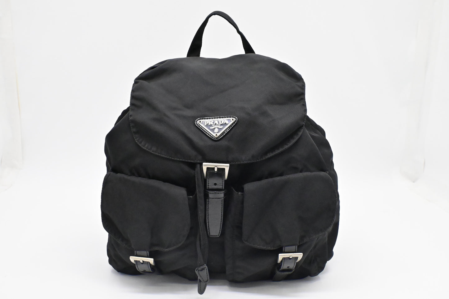 Prada Backpack in Black Nylon - Style 2