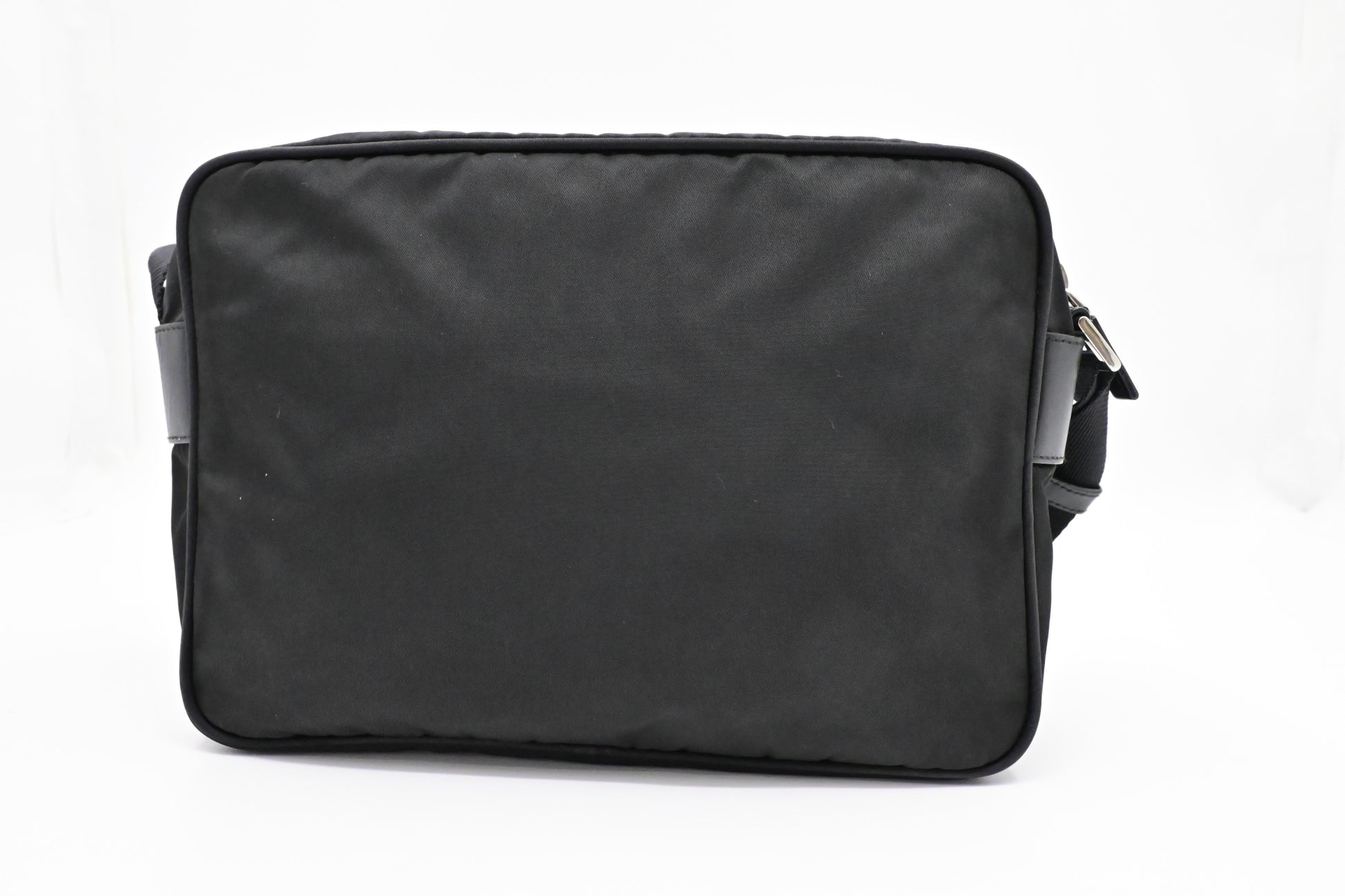 Prada Crossbody Bag in Black Nylon Canvas