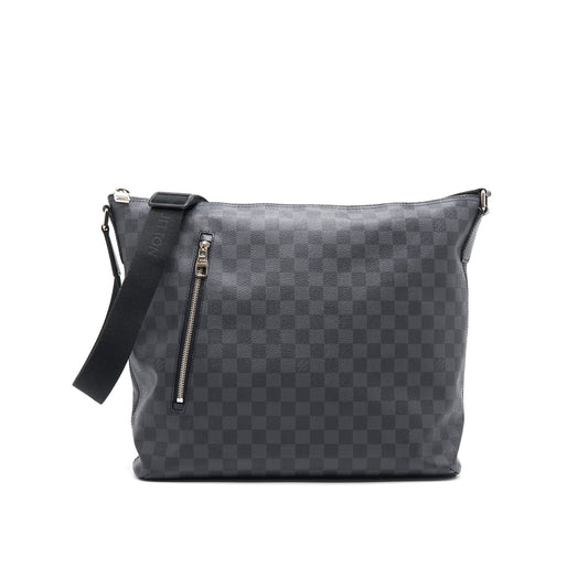 Louis Vuitton Mens Crossbody Bag Black and Grey