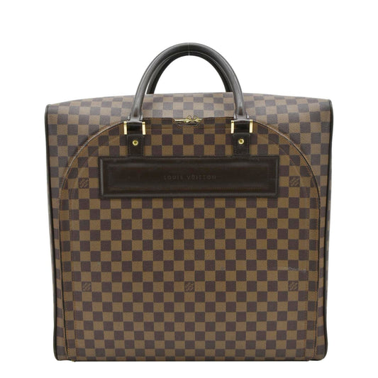LOUIS VUITTON Nolita PM Damier Ebene Travel Bag Brown