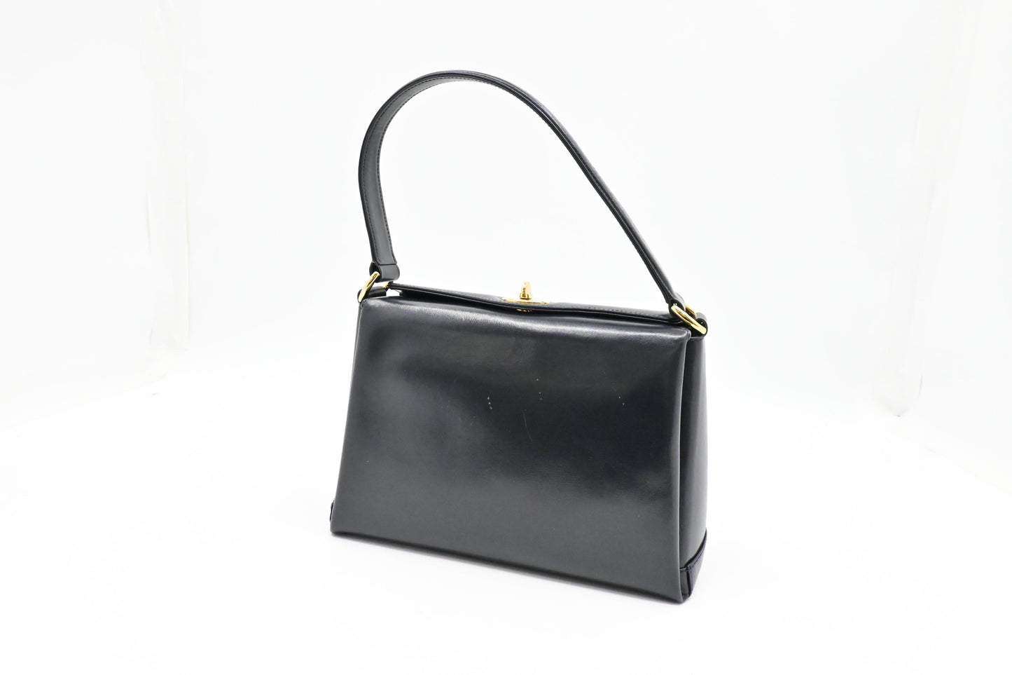 Gucci Handbag in Navy Leather