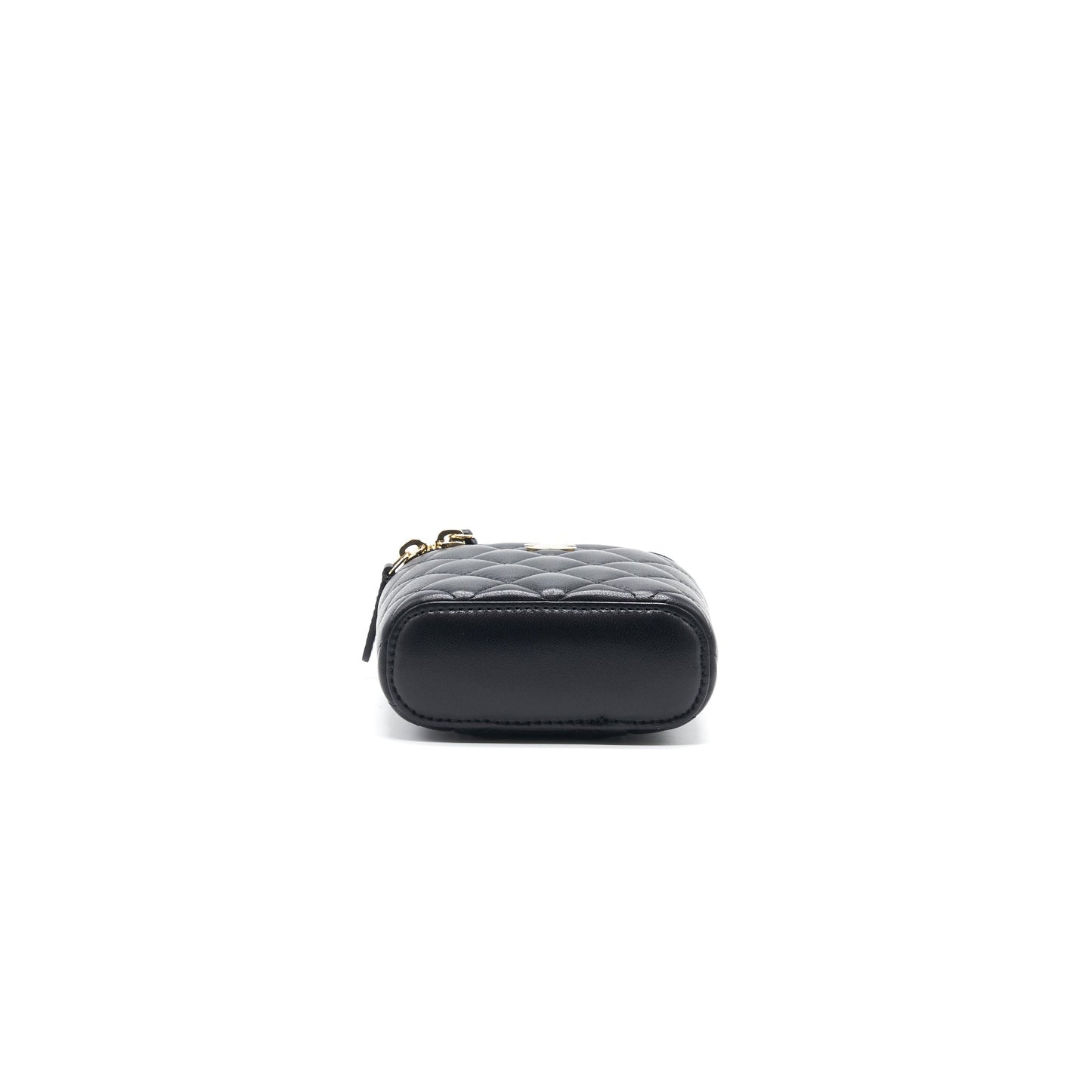 Chanel 21C Long Vanity with Chain Lambskin Black with L