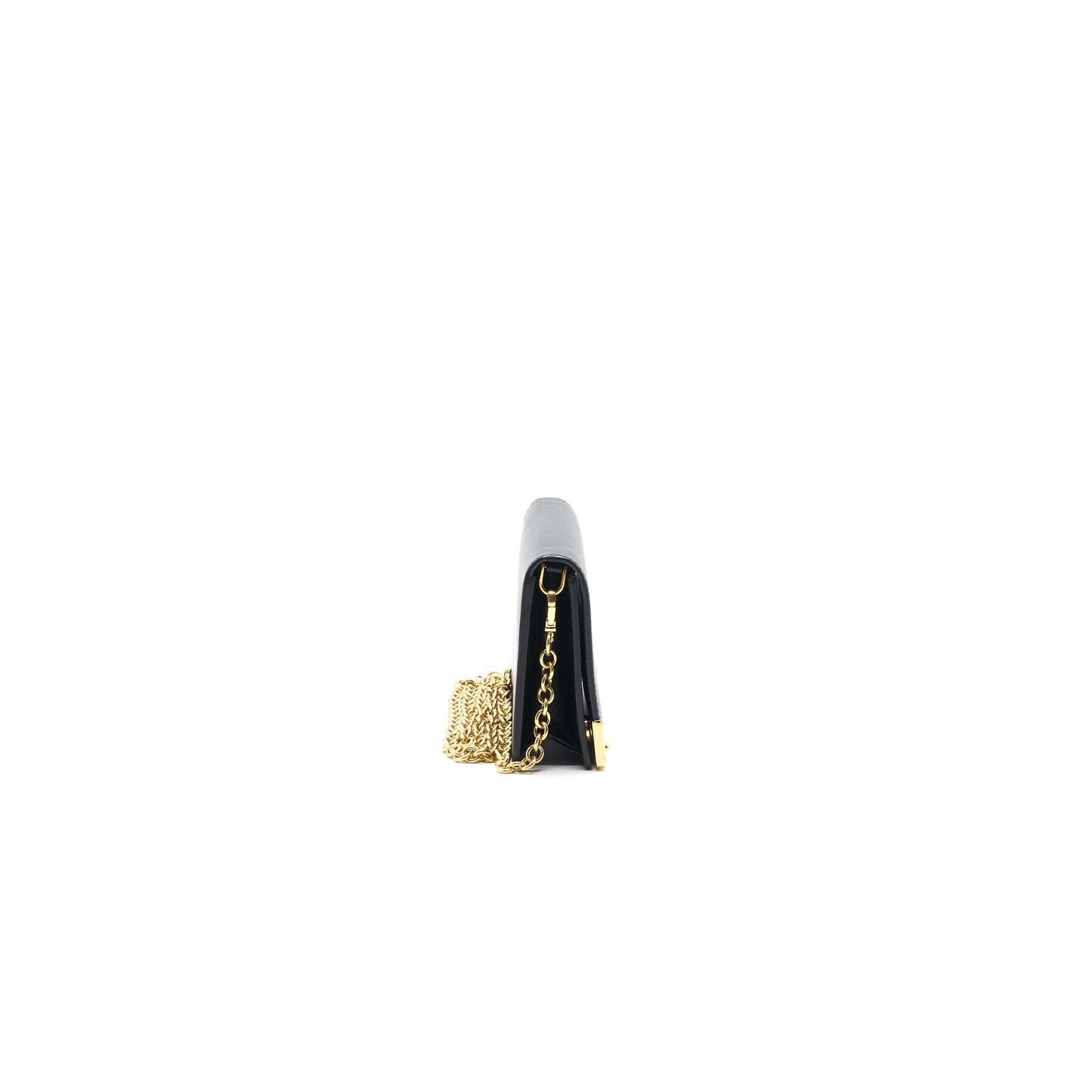 PRADA MINI BANDO SAFFIANO CAHIER META NERO